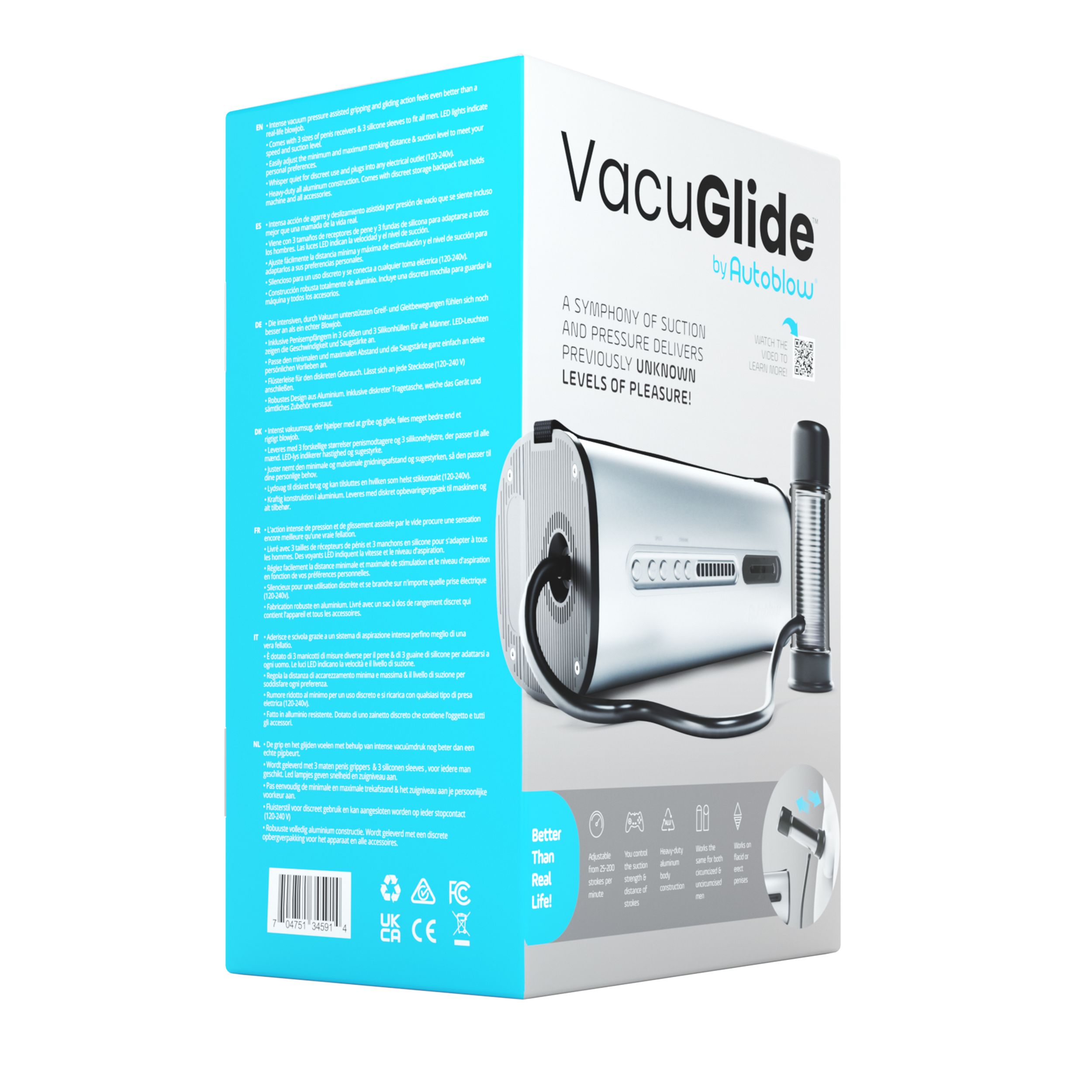 Autoblow - VacuGlide Milking Machine