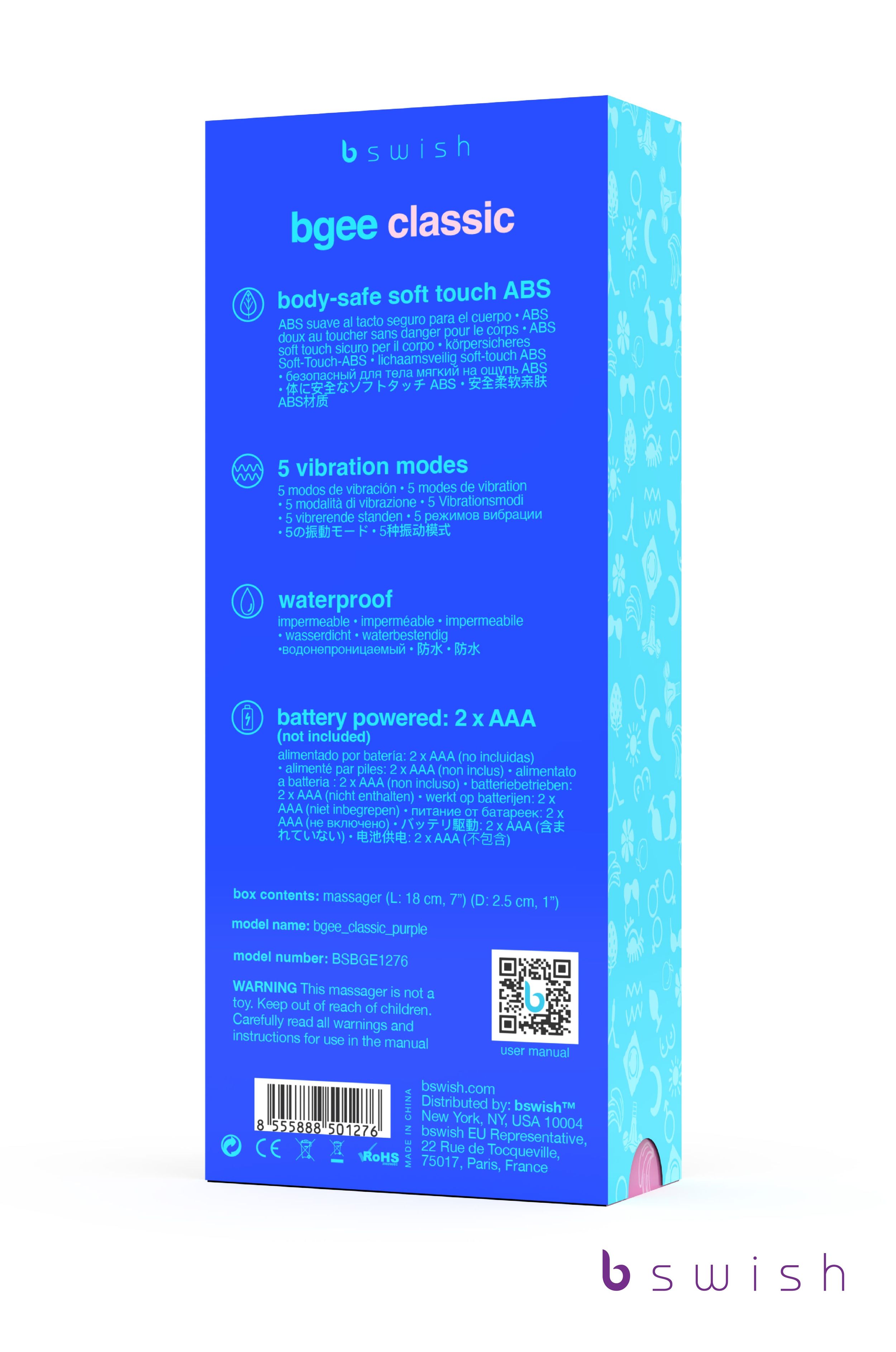 B Swish - Bgee G-Spot Vibrator - Paars