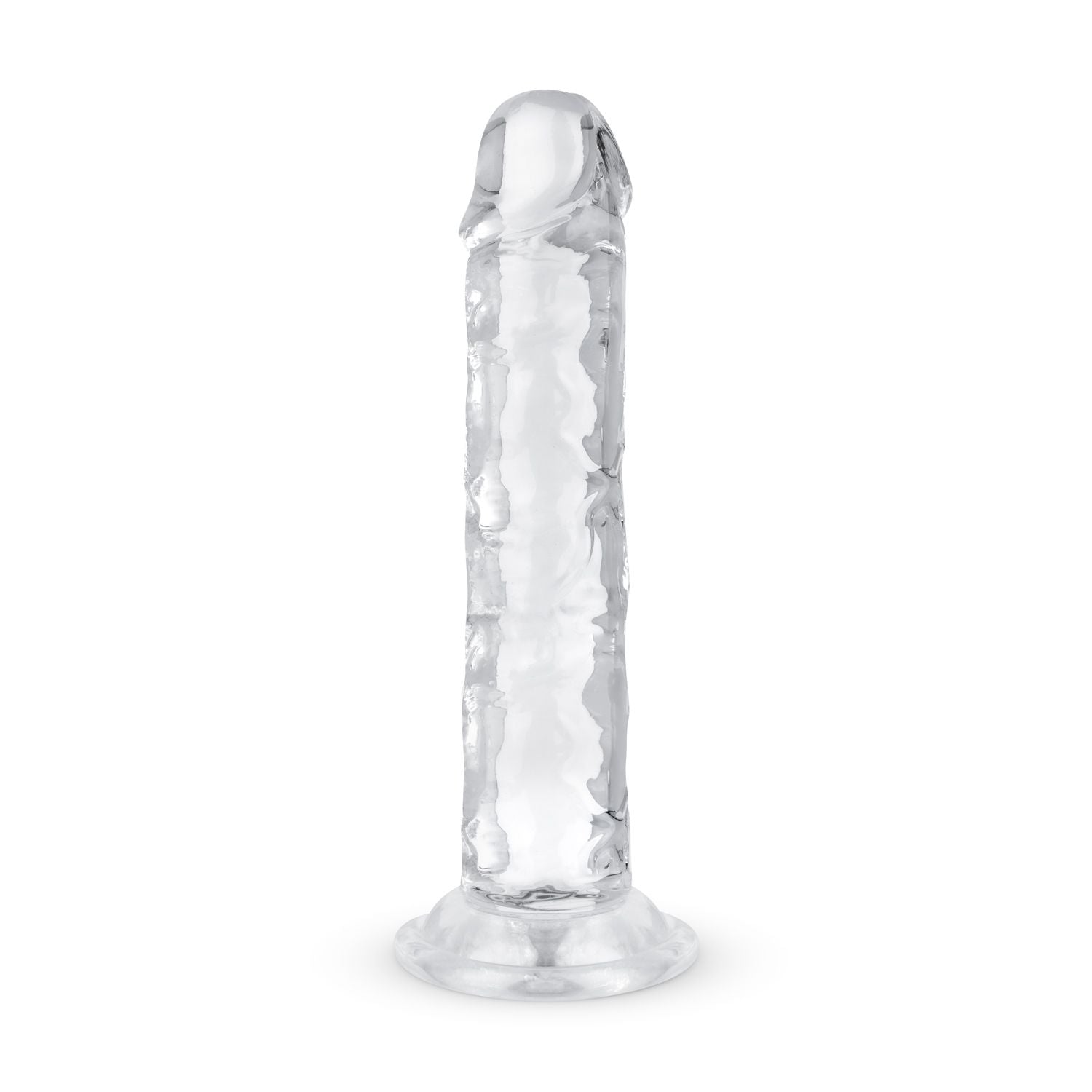 Jelly-dildo zonder ballen - 14 cm