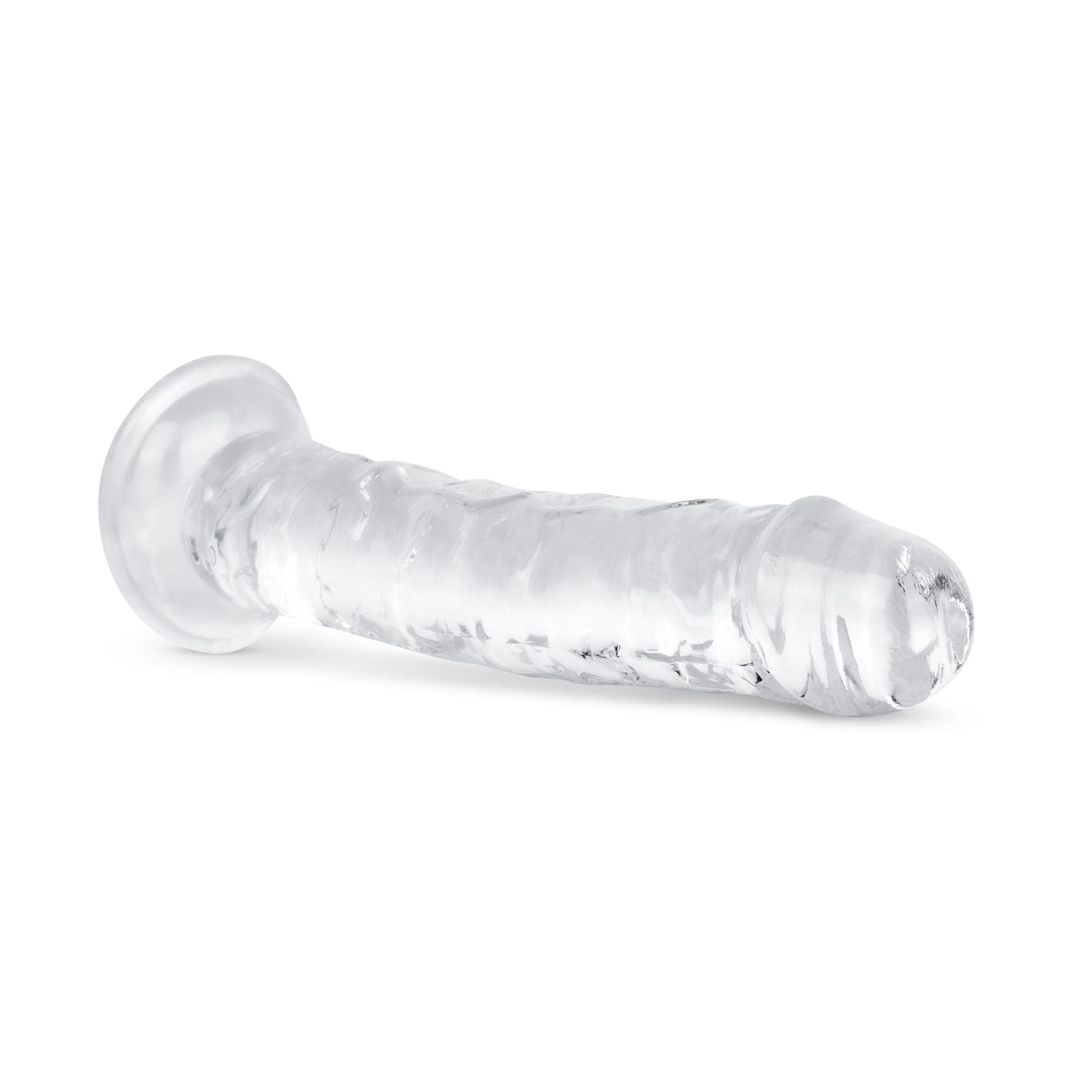 Jelly-dildo zonder ballen - 14 cm