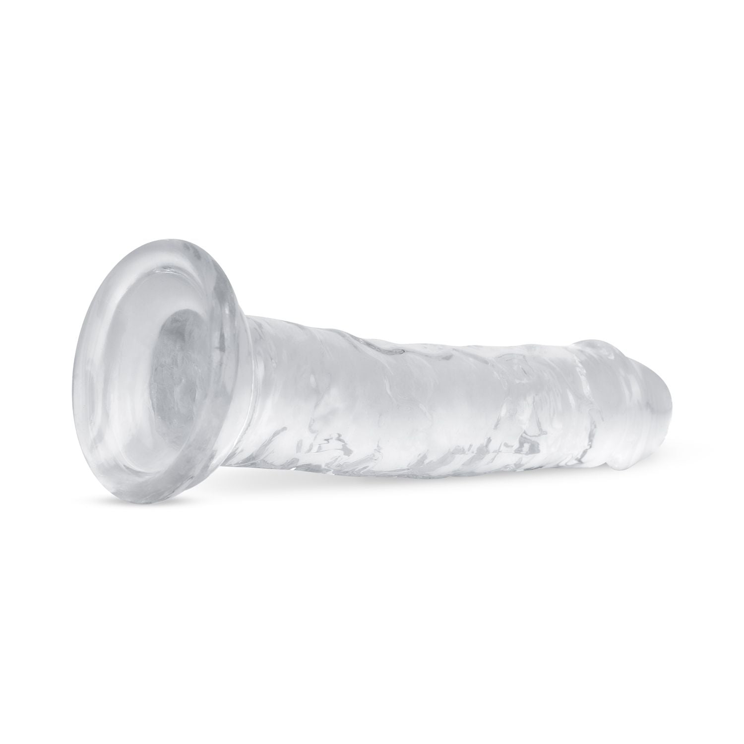 Jelly-dildo zonder ballen - 14 cm