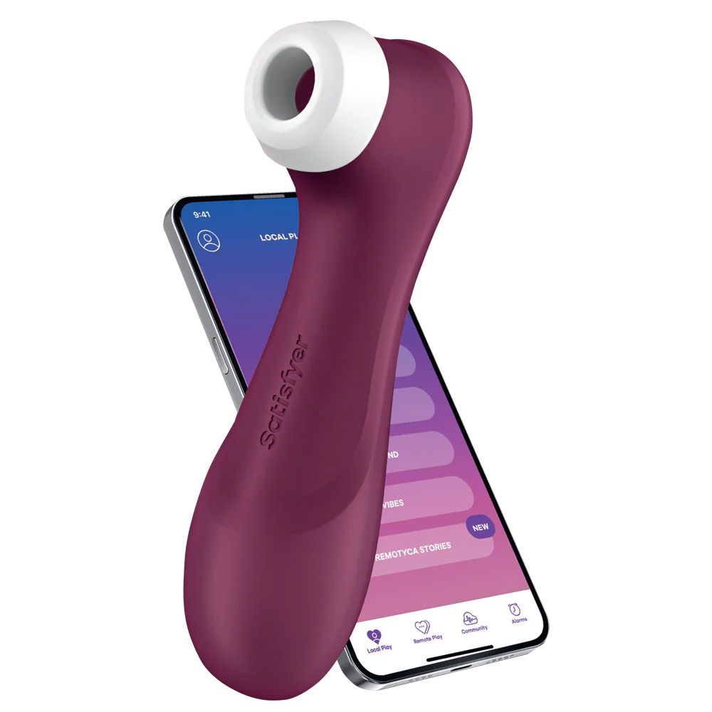 Satisfyer Pro 2 - Generatie 3 App-gestuurd - Wijnrood