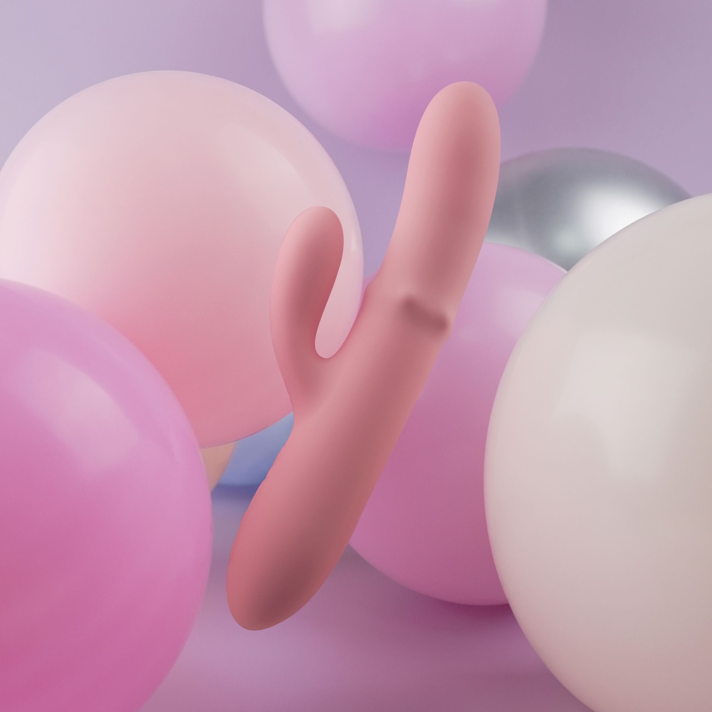 SVAKOM - Mora Neo Interactieve Stotende Vibrator - Peach