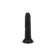Dildo zonder ballen 12 cm - Zwart