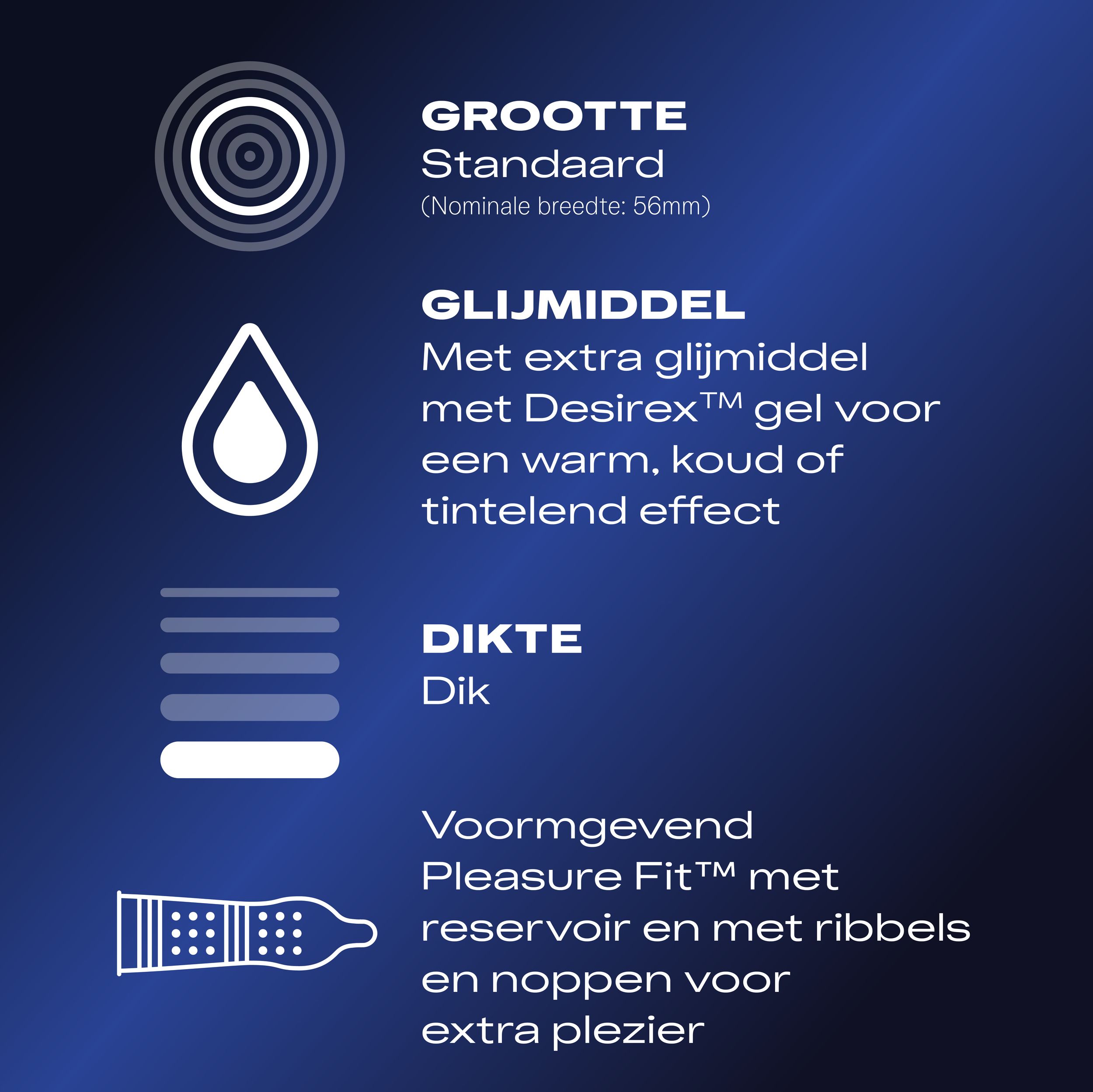 Durex Condooms Orgasme Intens - 10 stuks