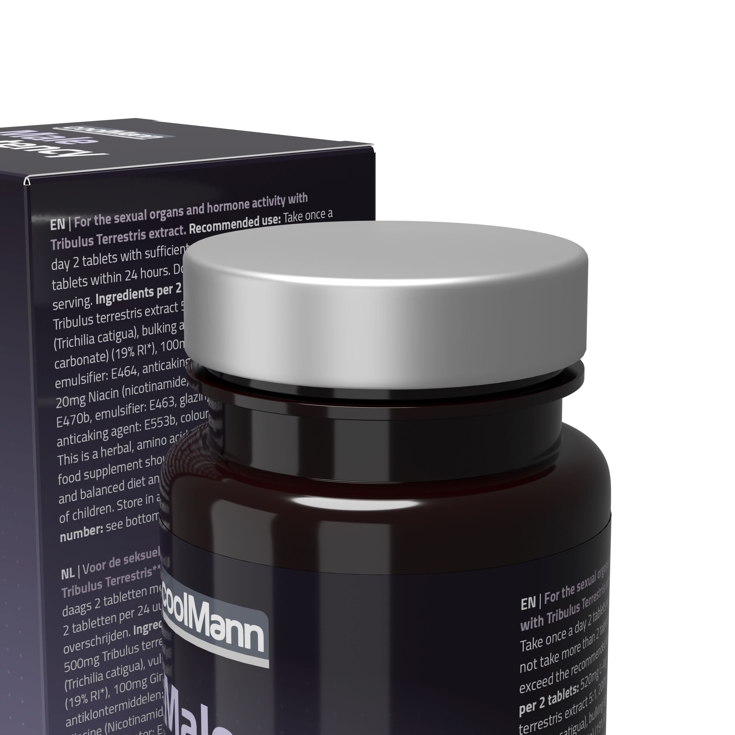 CoolMann - Mannelijke Potentie Potentie Pillen - 60 stuks
