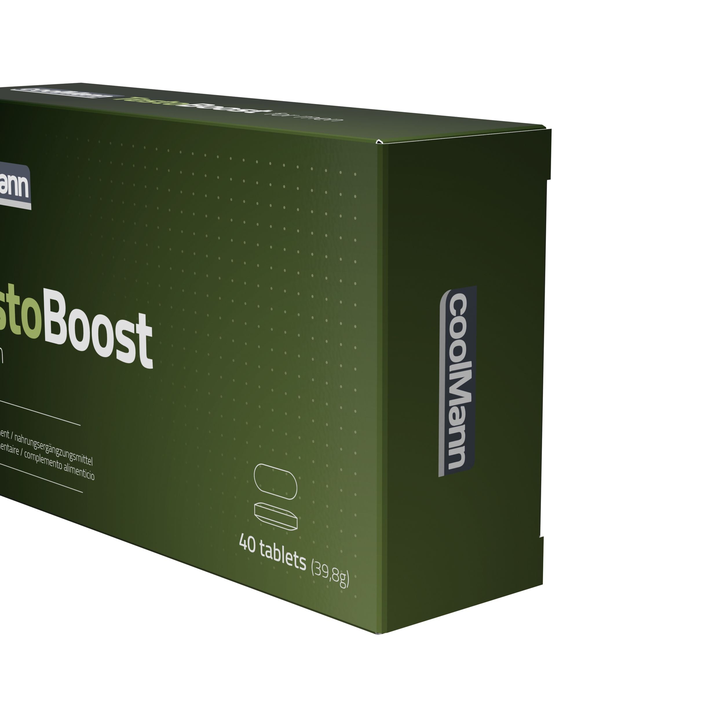 CoolMann - Testoboost - 40 stuks