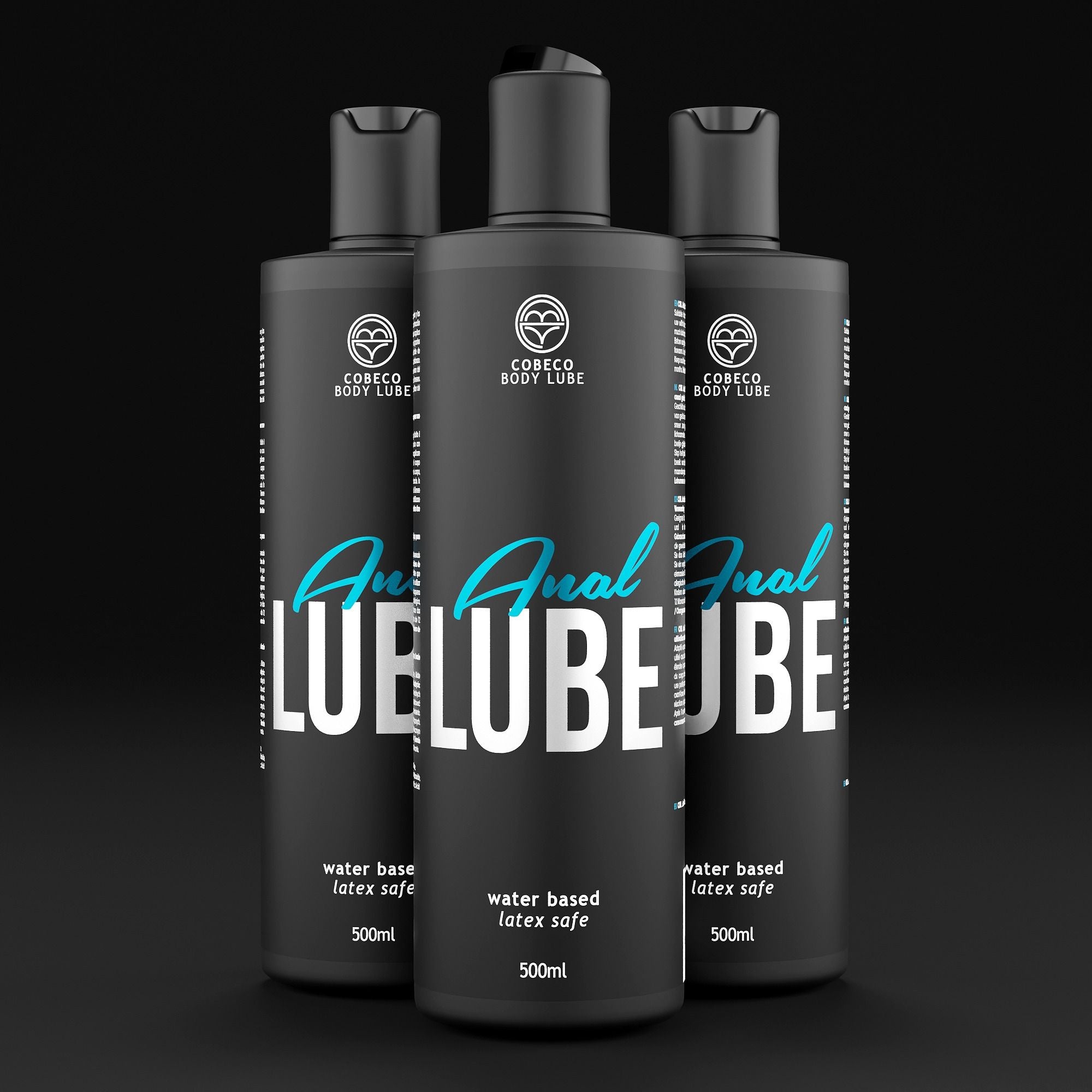 Cobeco Anaal Glijmiddel op waterbasis - 500ml