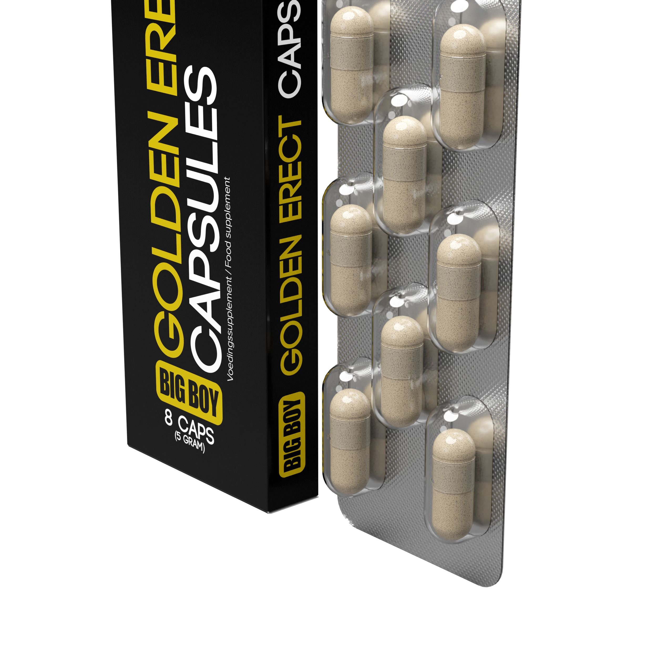 Gouden Erectiepillen - 8 stuks