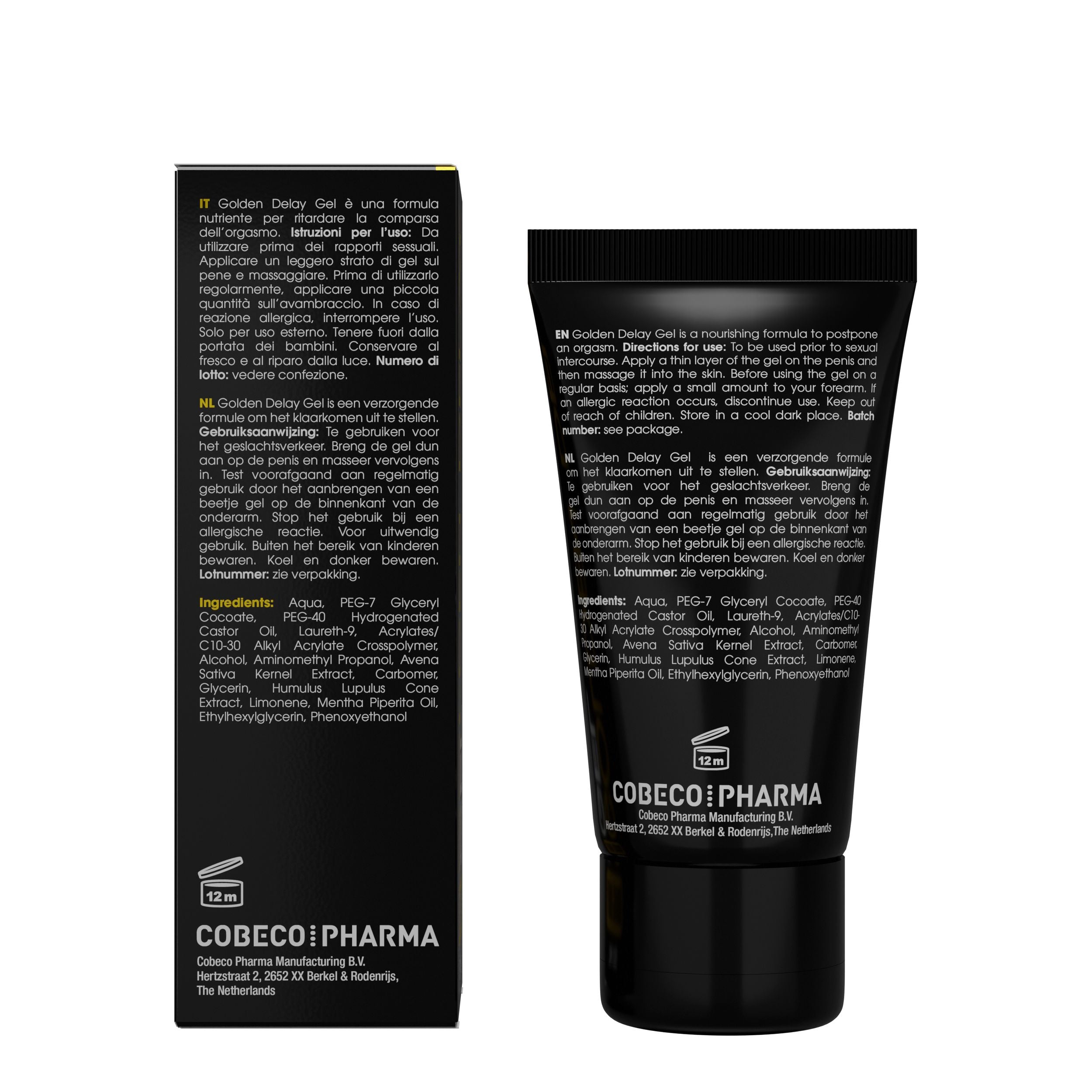 Gouden Vertraging Gel - 50 ml