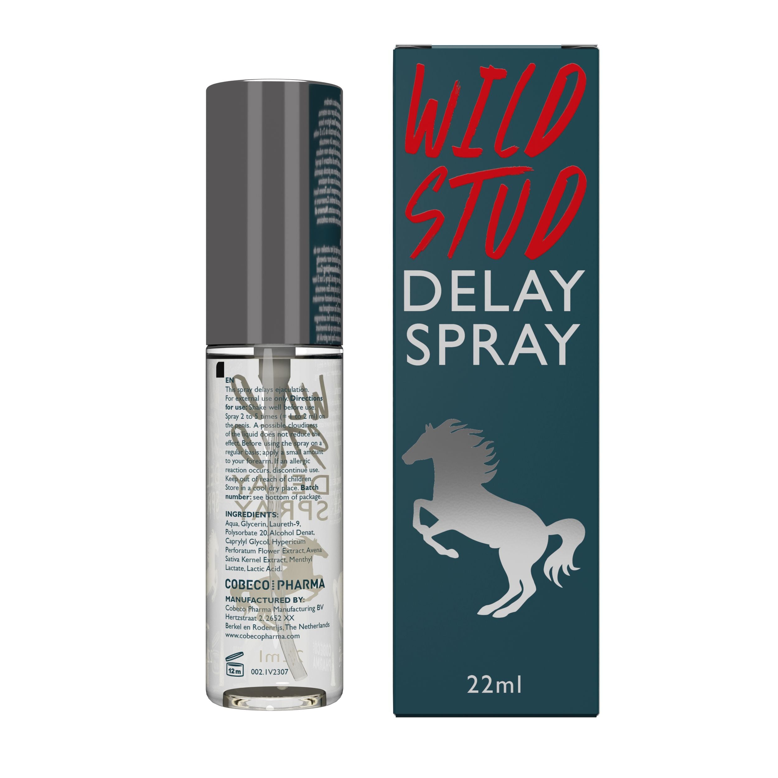 Cobeco - Wild Stud Vertragingsspray (22 ml)