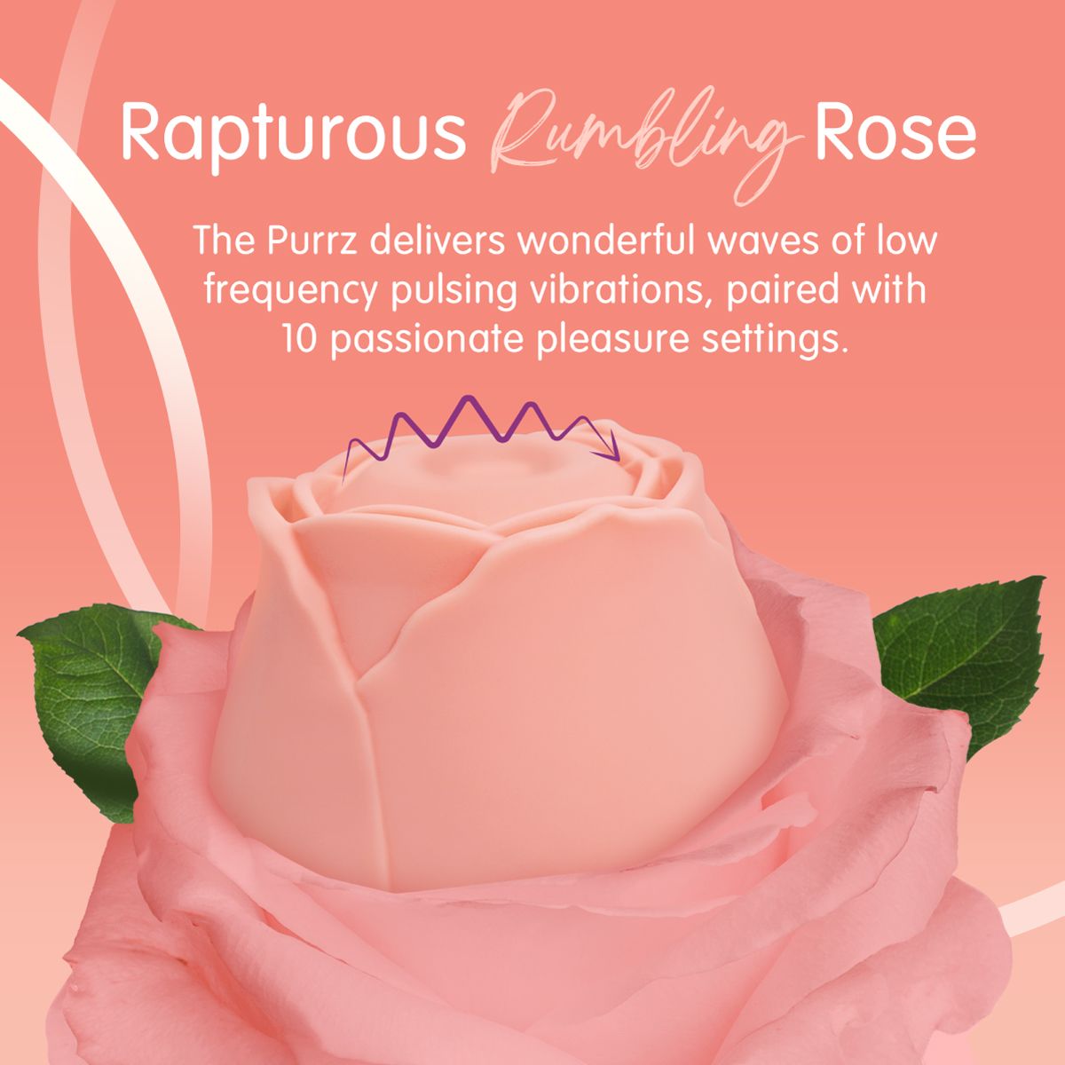 Skins Rose Buddies - The Rose Purrz Vibrator