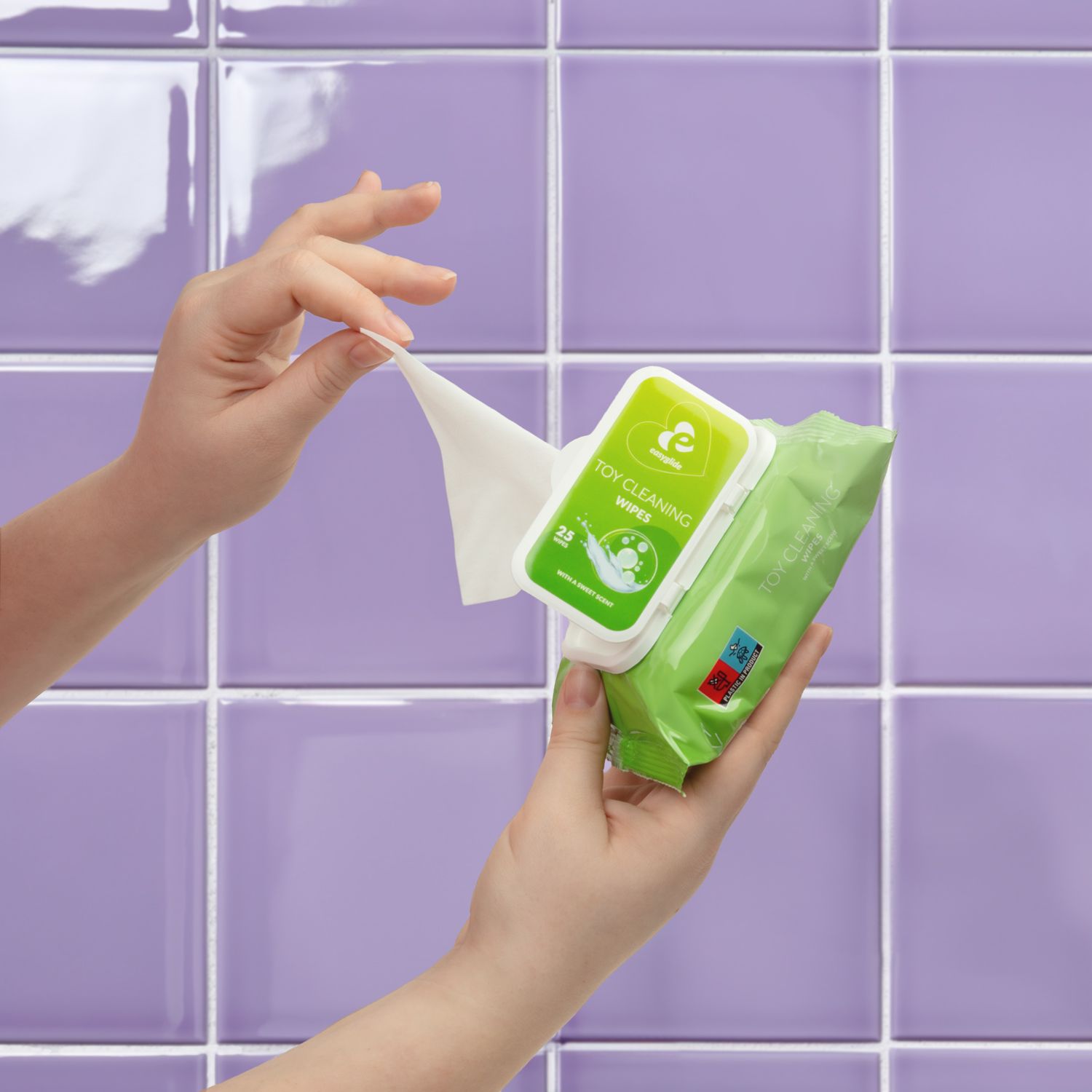 EasyGlide Speelgoedschoonmaak Doekjes - 25 doekjes
