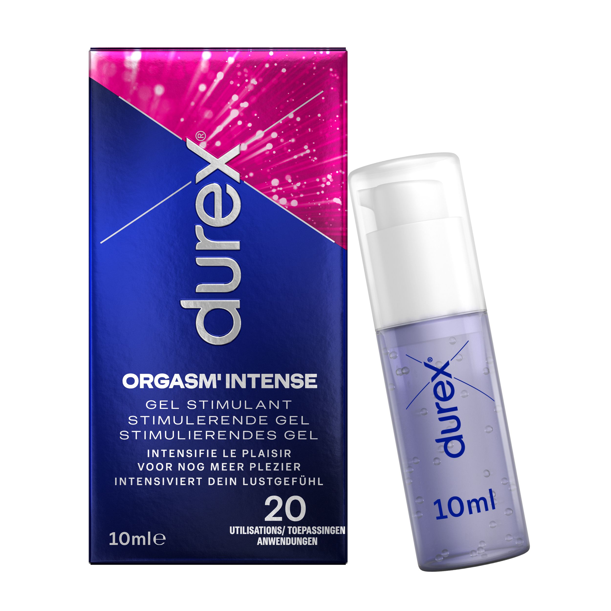 Durex Orgasm' Intense Gel - 10 ml