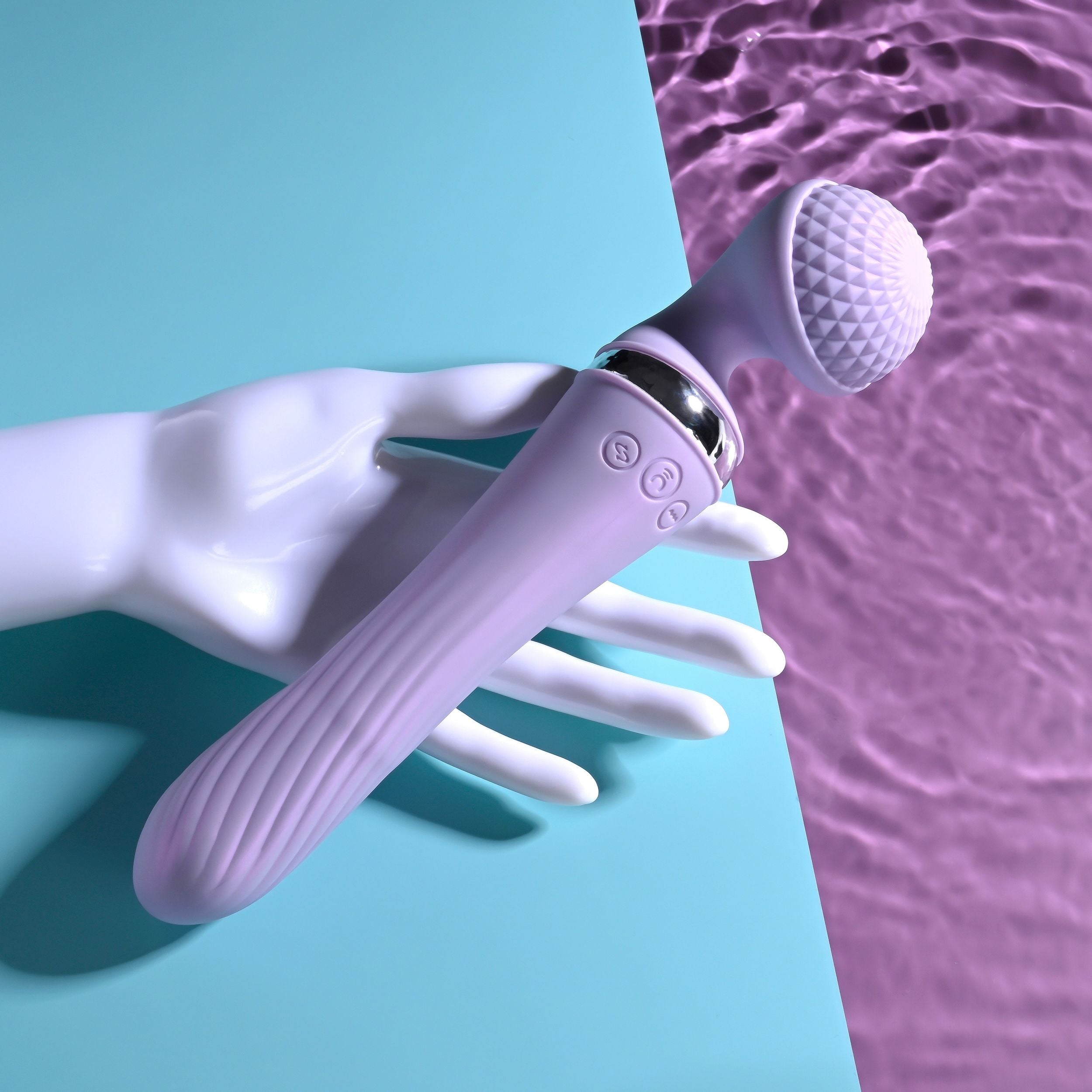 Evolved - Vibrato Dubbelzijdige Vibrator - Lila