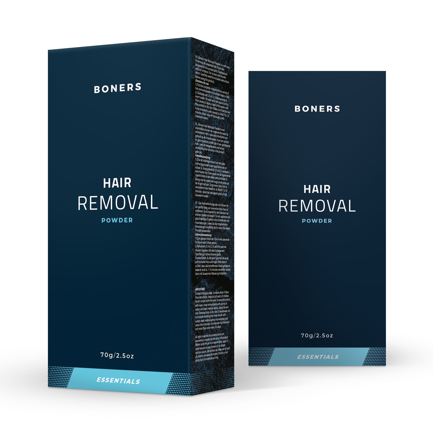 Boners - Ontharingspoeder voor ontharing - 70 gram