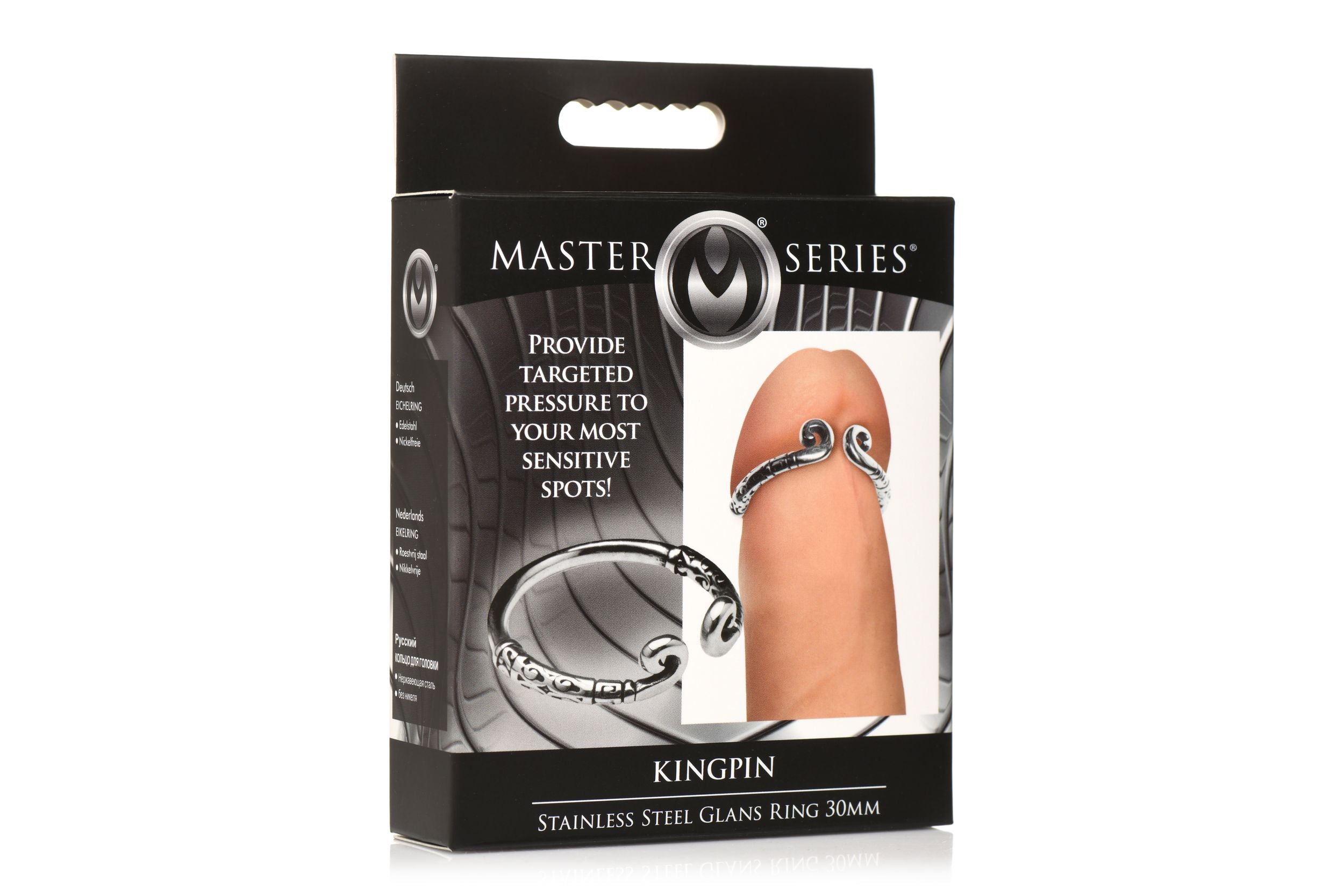 XR Brands - Roestvrijstalen Glansring - Zilver