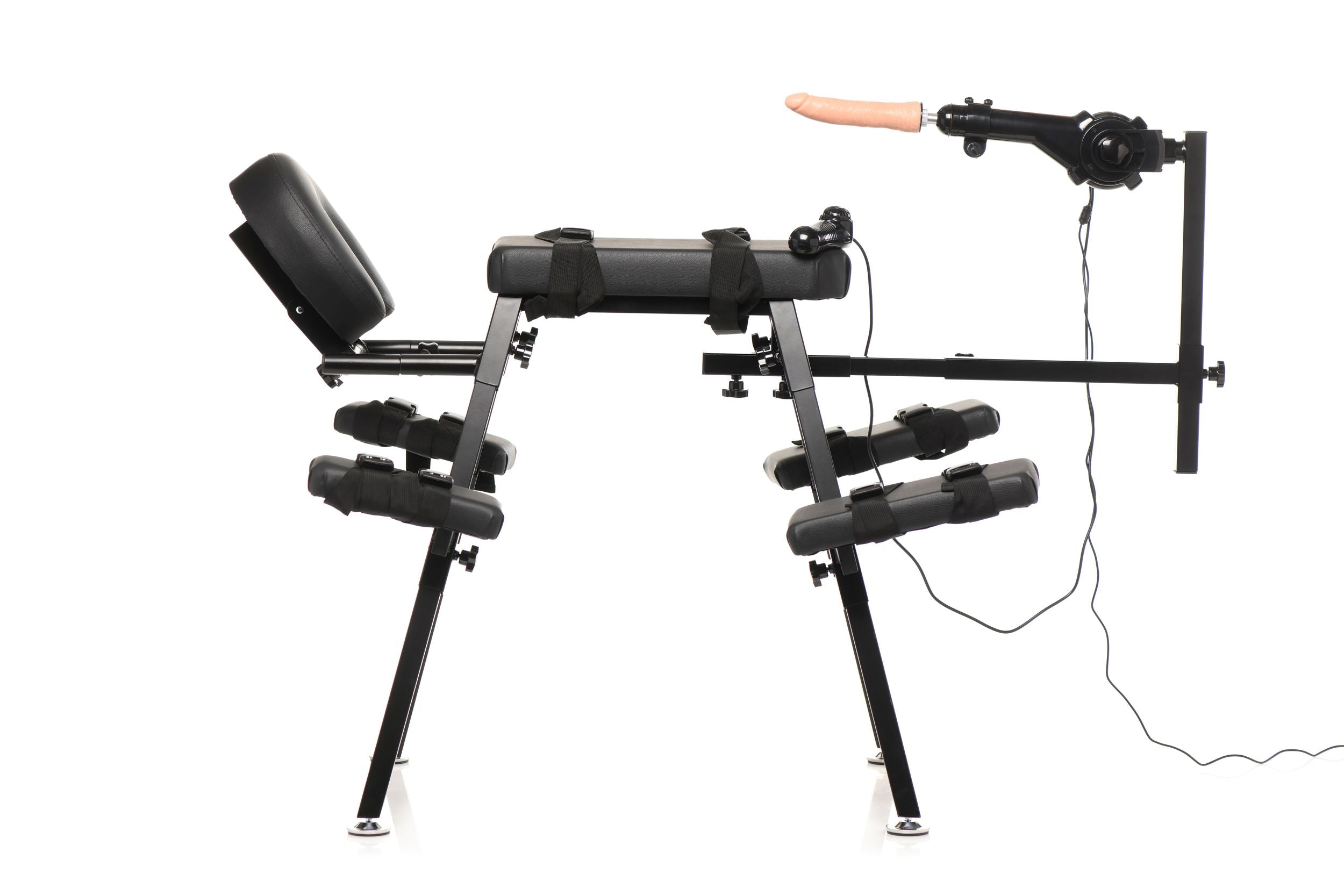 XR Brands - Obedience Bench Met Seksmachine - Zwart