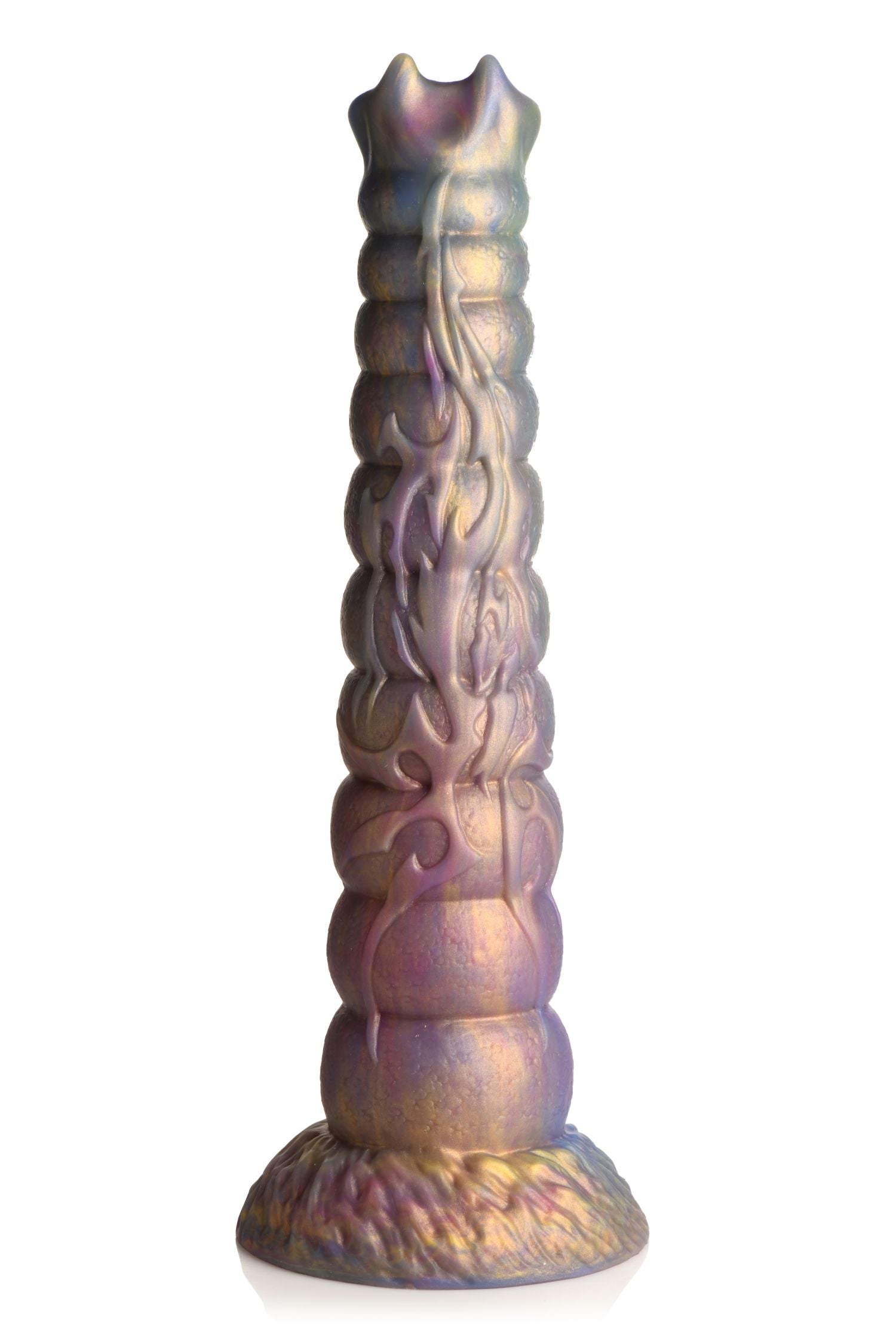 XR Brands - Deep Invader Tentacle Ovipositor Siliconen Dildo met Eitjes
