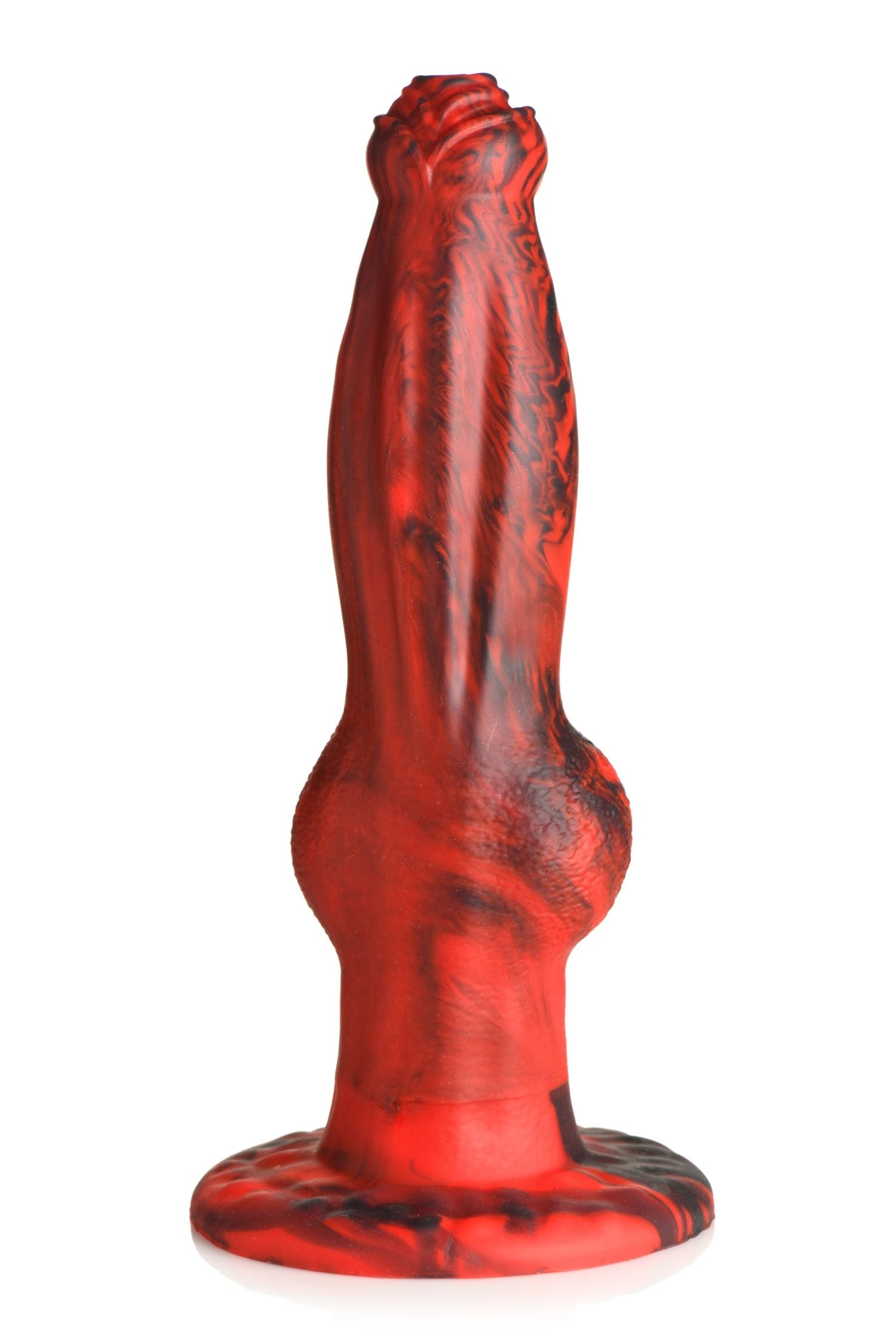 XR Brands - Hel-Wolf Stuwende & Vibrerende Dildo met Afstandsbediening - Ro