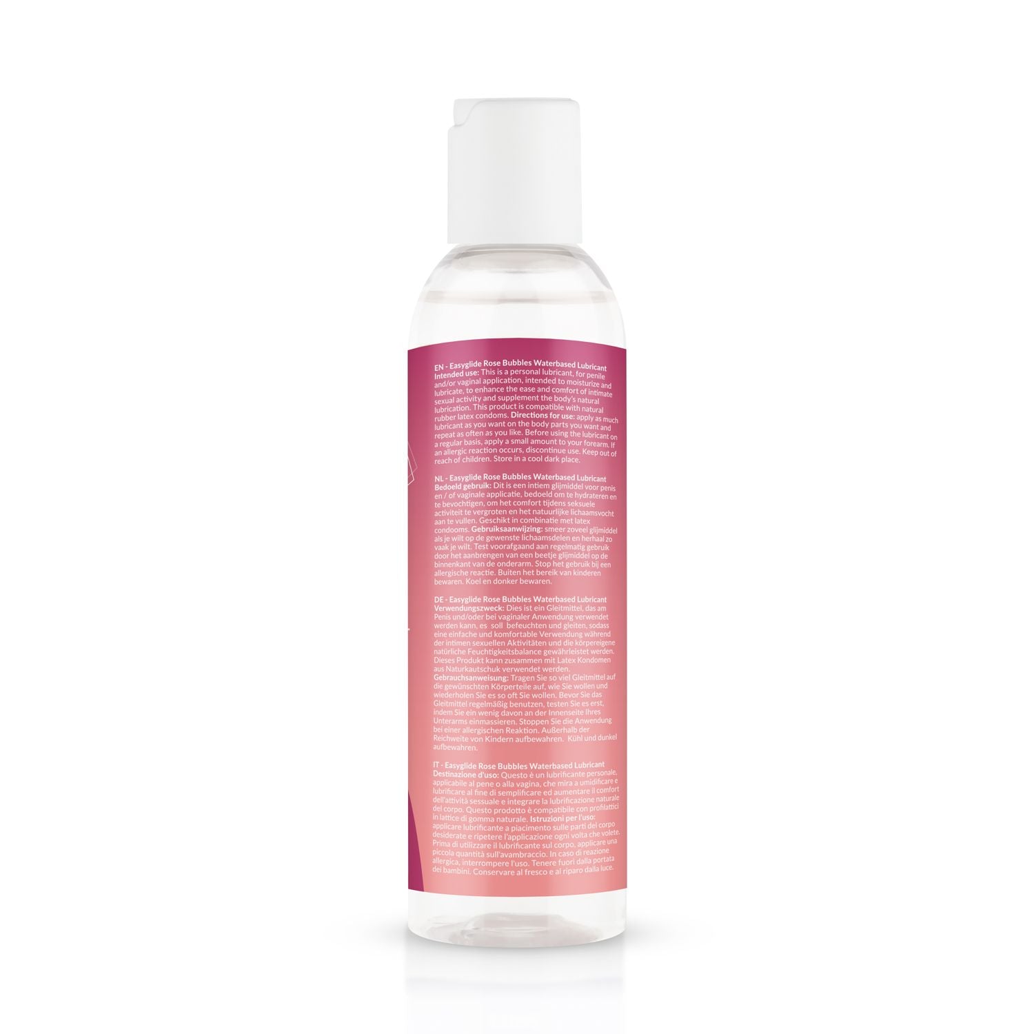 EasyGlide Rosé Bubbels Glijmiddel op Waterbasis - 150 ml