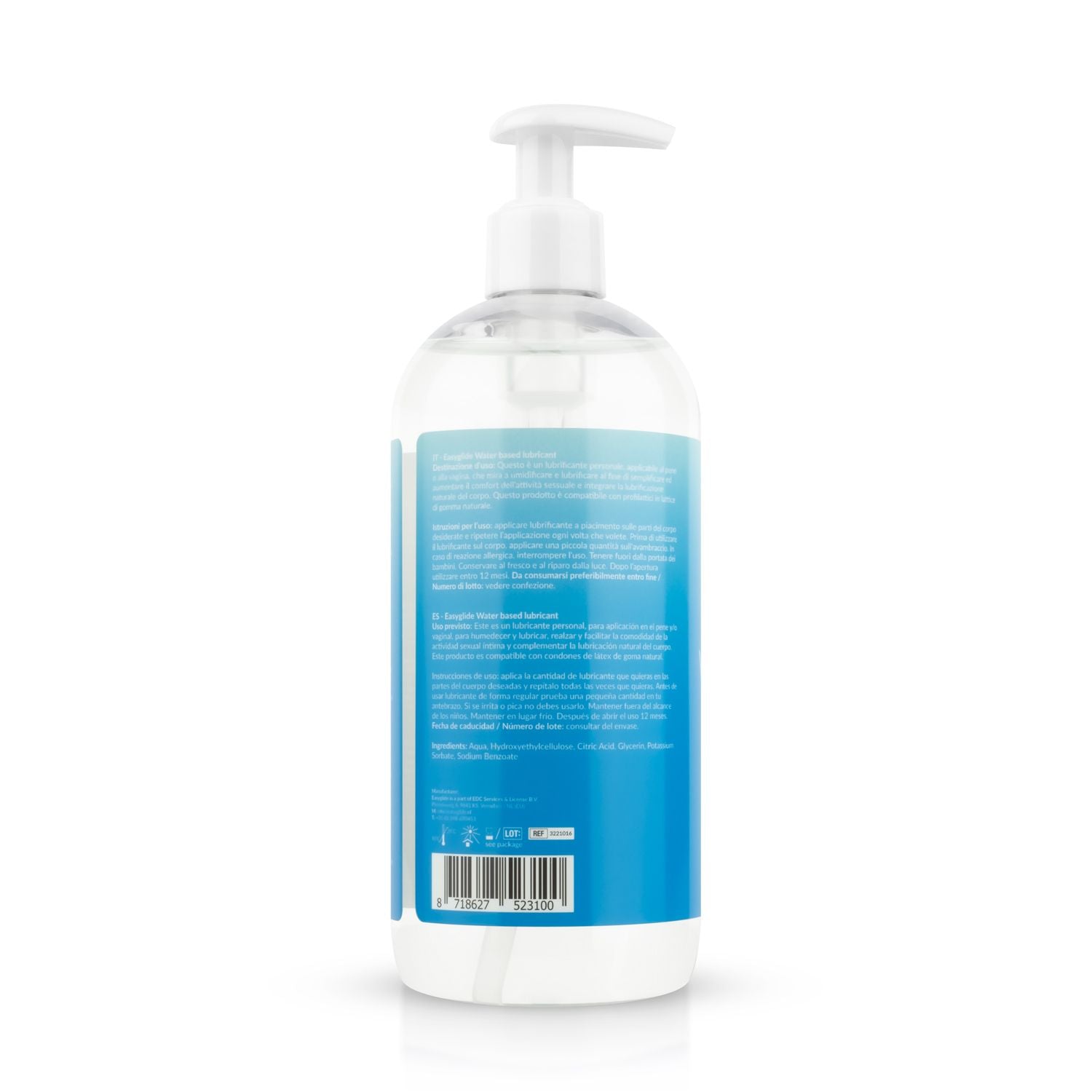 EasyGlide Waterbasis Glijmiddel 500 ML