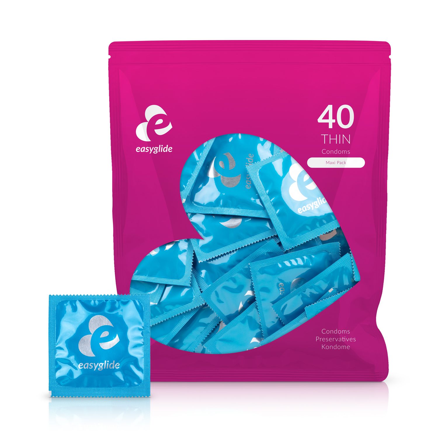 EasyGlide - Extra Dunne Condooms - 40 stuks