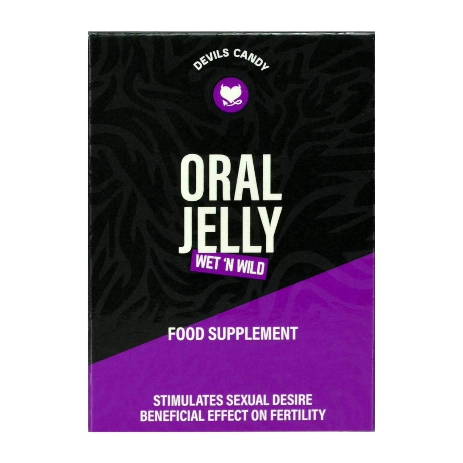 Devils Candy Oral Jelly - Lustopwekker Voor Man En Vrouw - 5 zakjes
