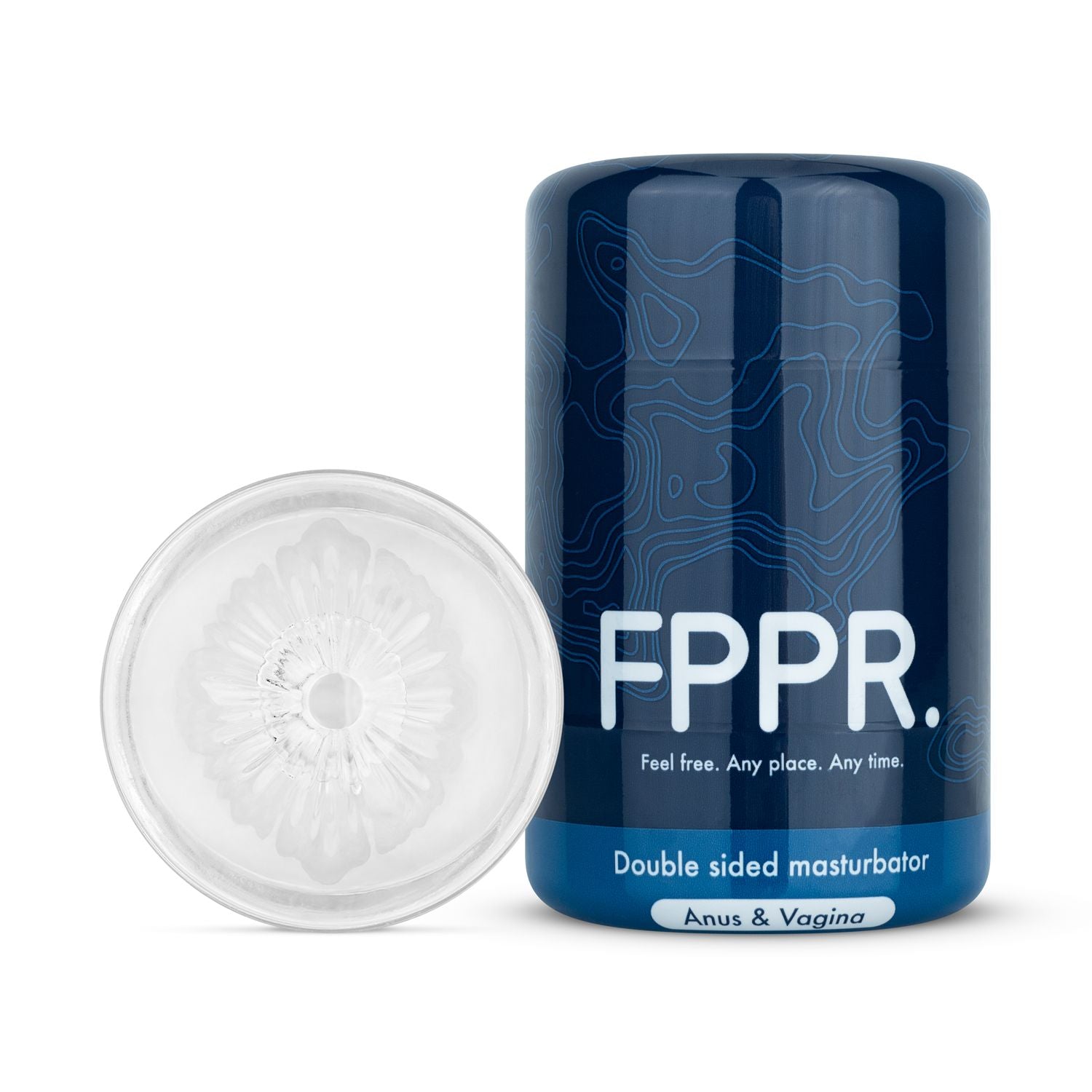 FPPR. Dubbelzijdige Masturbator (vagina - anaal)