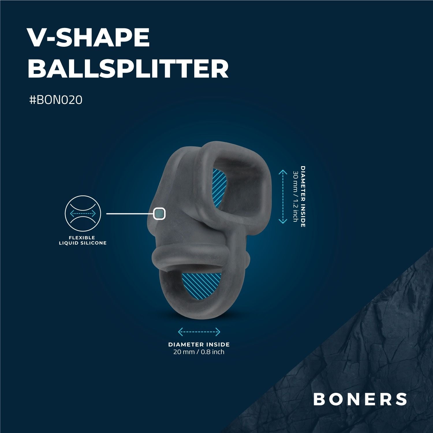 Boners vloeibare siliconen ballensplitter