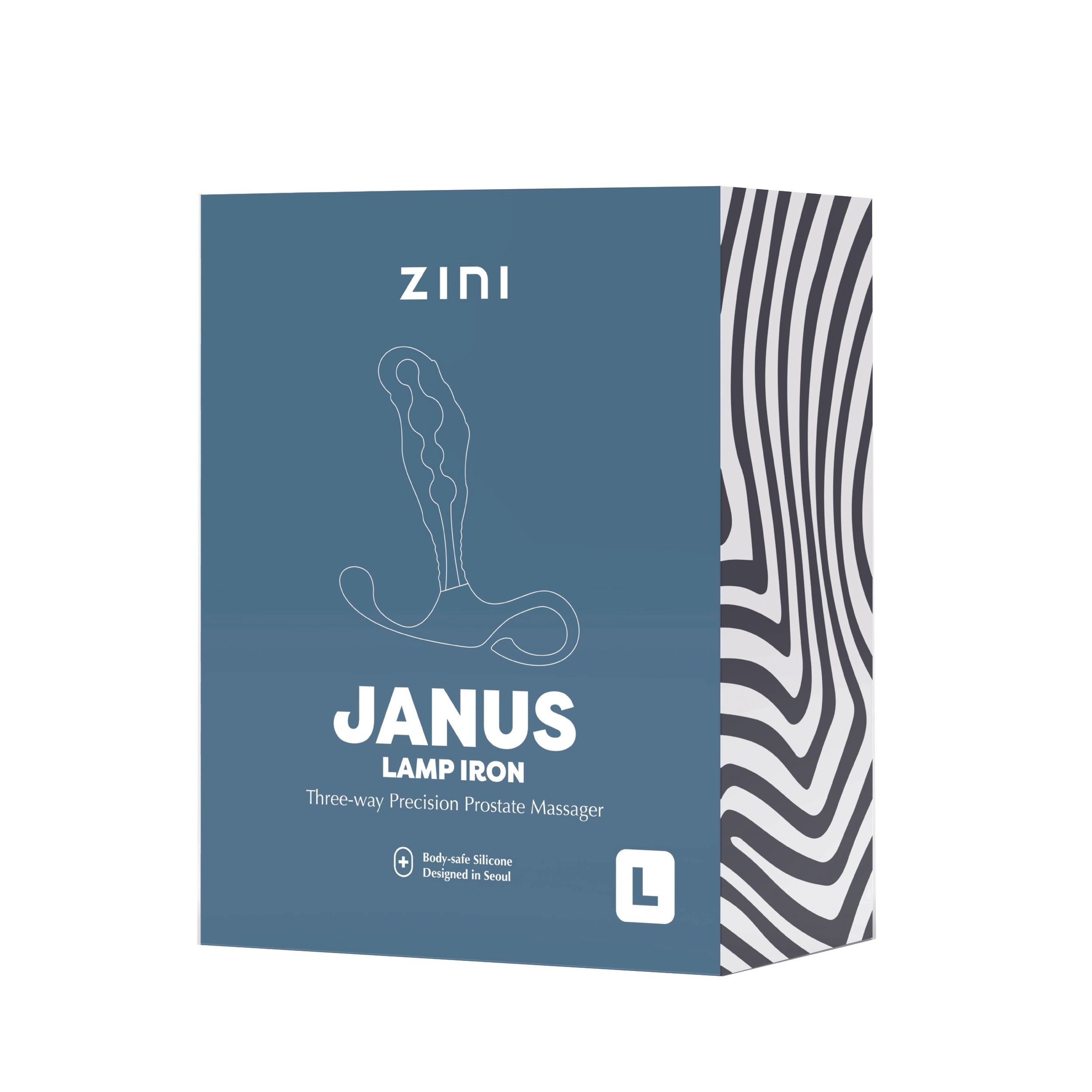 Zini – JANUS LAMP IRON Prostaat Stimulator – Rood (L)