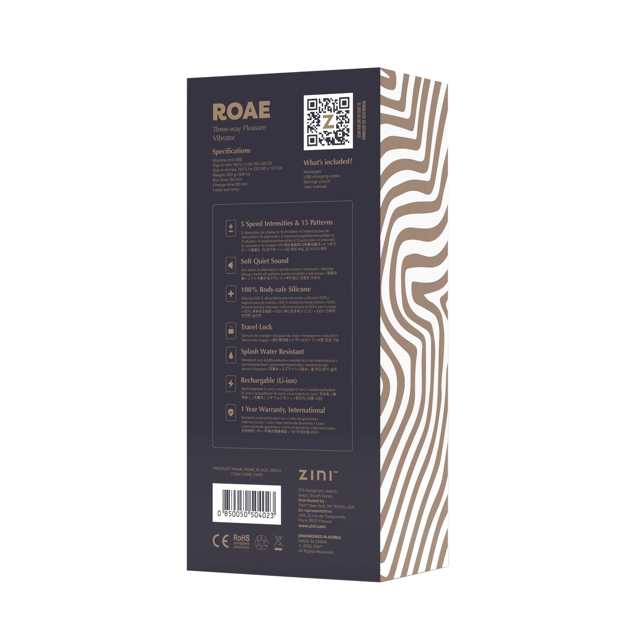 Zini - ROAE SE Black/Gold