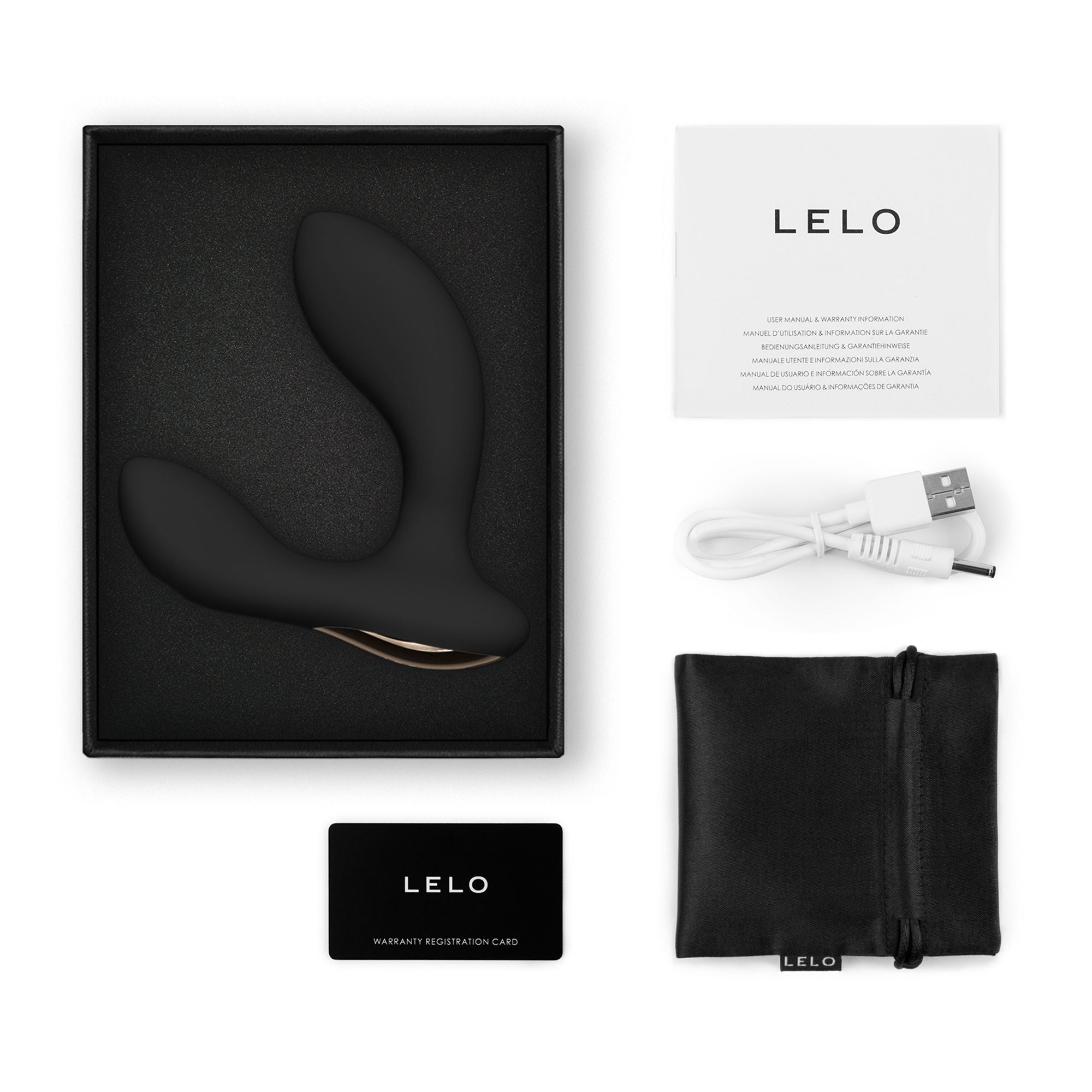LELO – HUGO 2 Prostaat Massager – Zwart