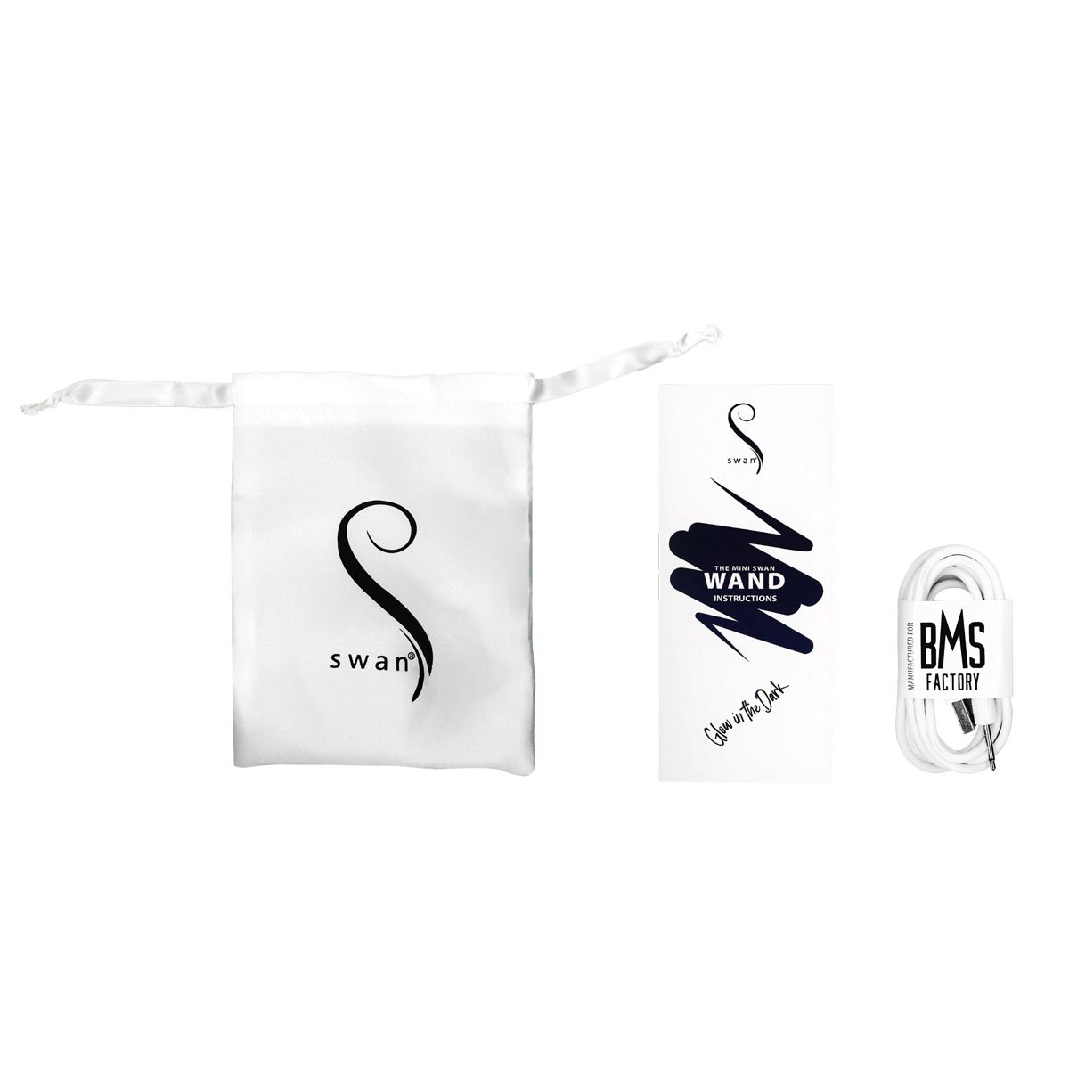 Swan - The Mini Swan Wand Glow In The Dark Blue