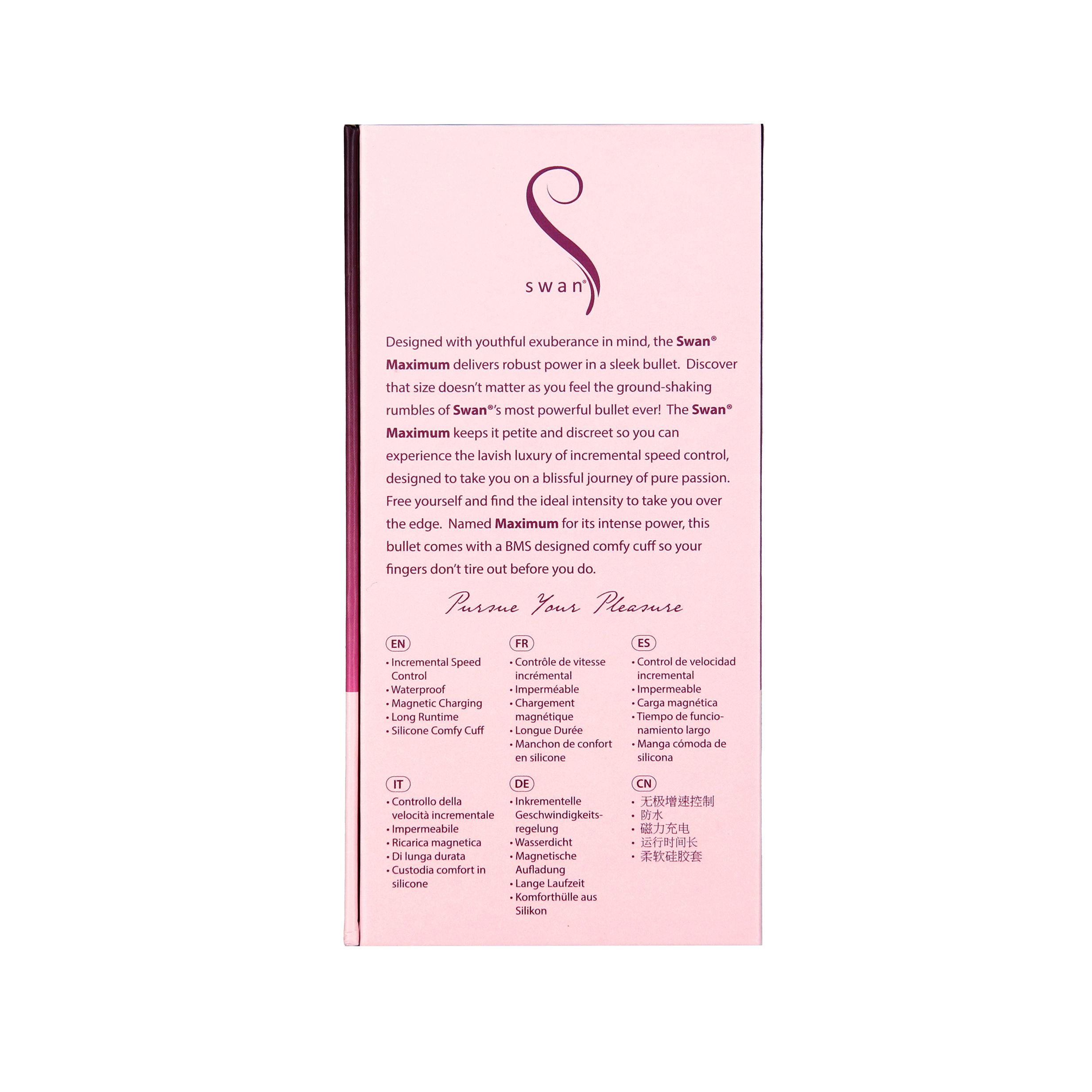 Swan - Oplaadbare Bullet Roze