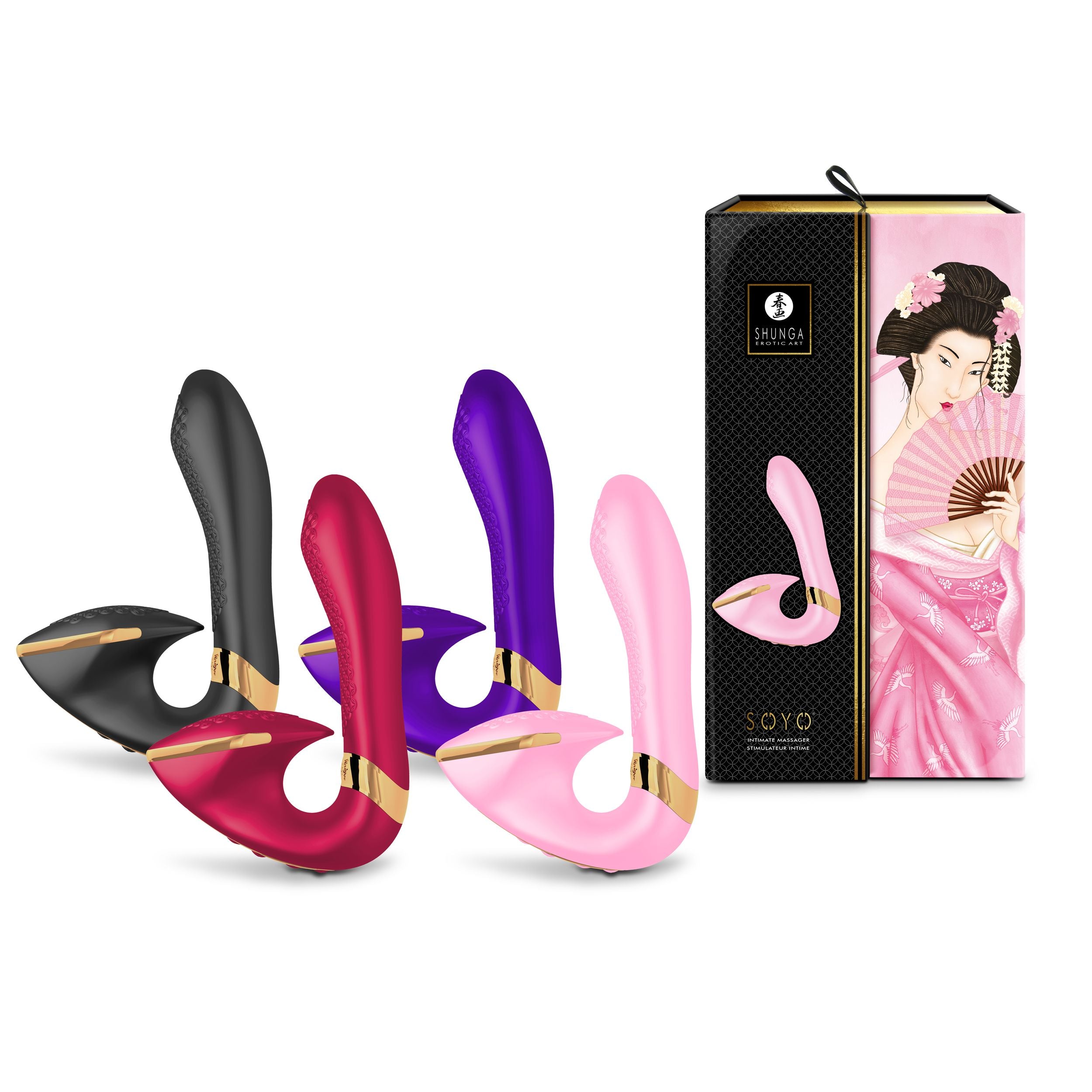Shunga - Soyo Intimate Massager Black