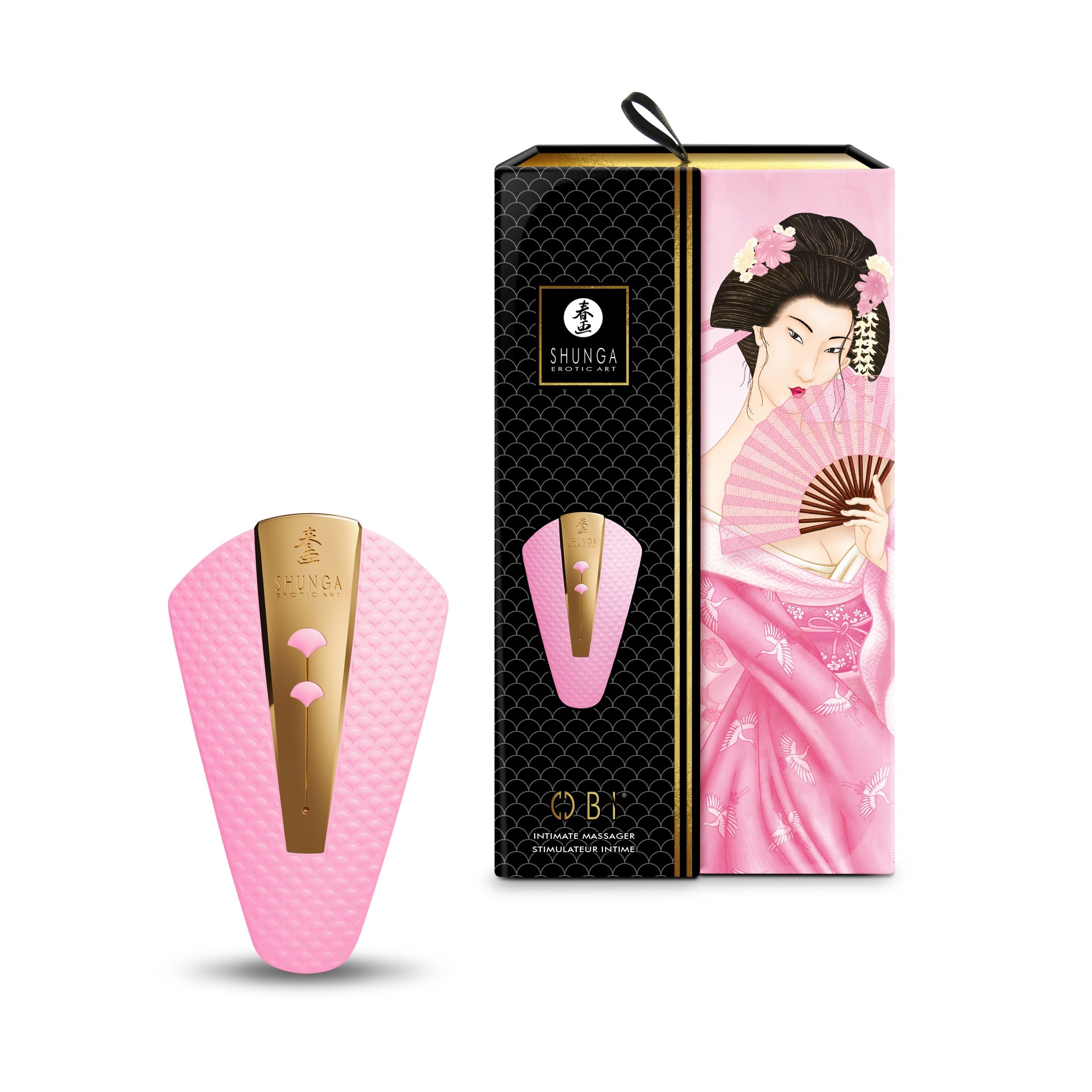 Shunga – OBI Intieme Massager – Lichtroze