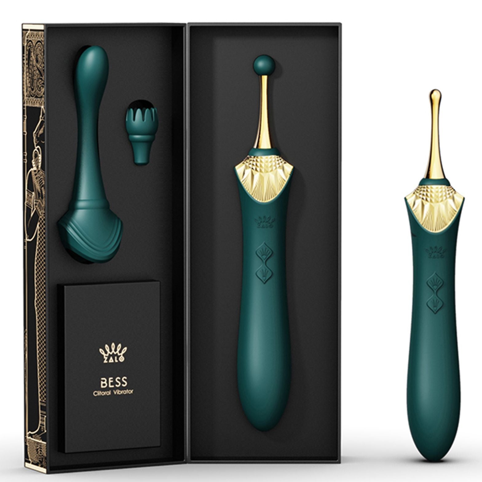 Zalo - Bess Clitorale Vibrator Groen