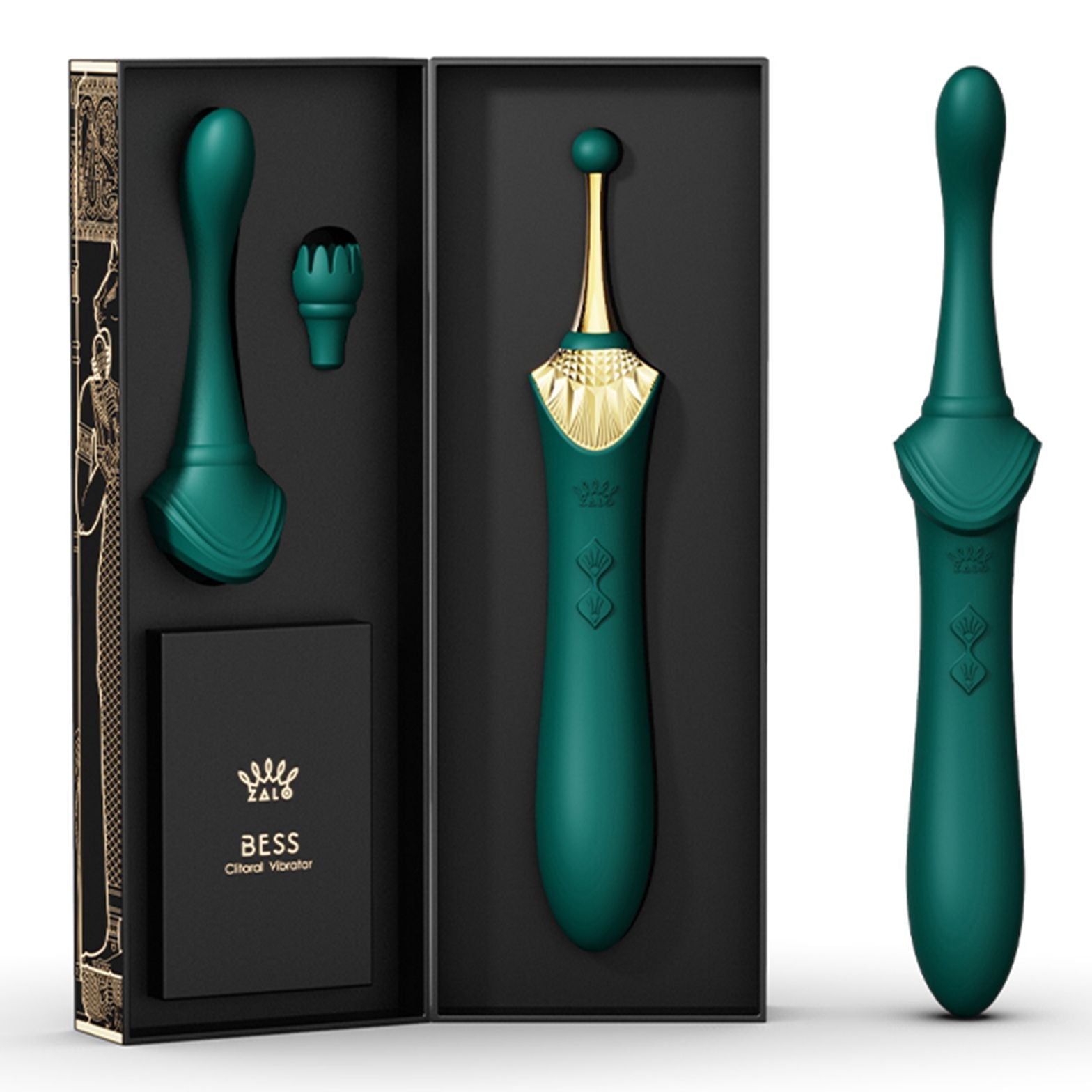 Zalo - Bess Clitorale Vibrator Groen