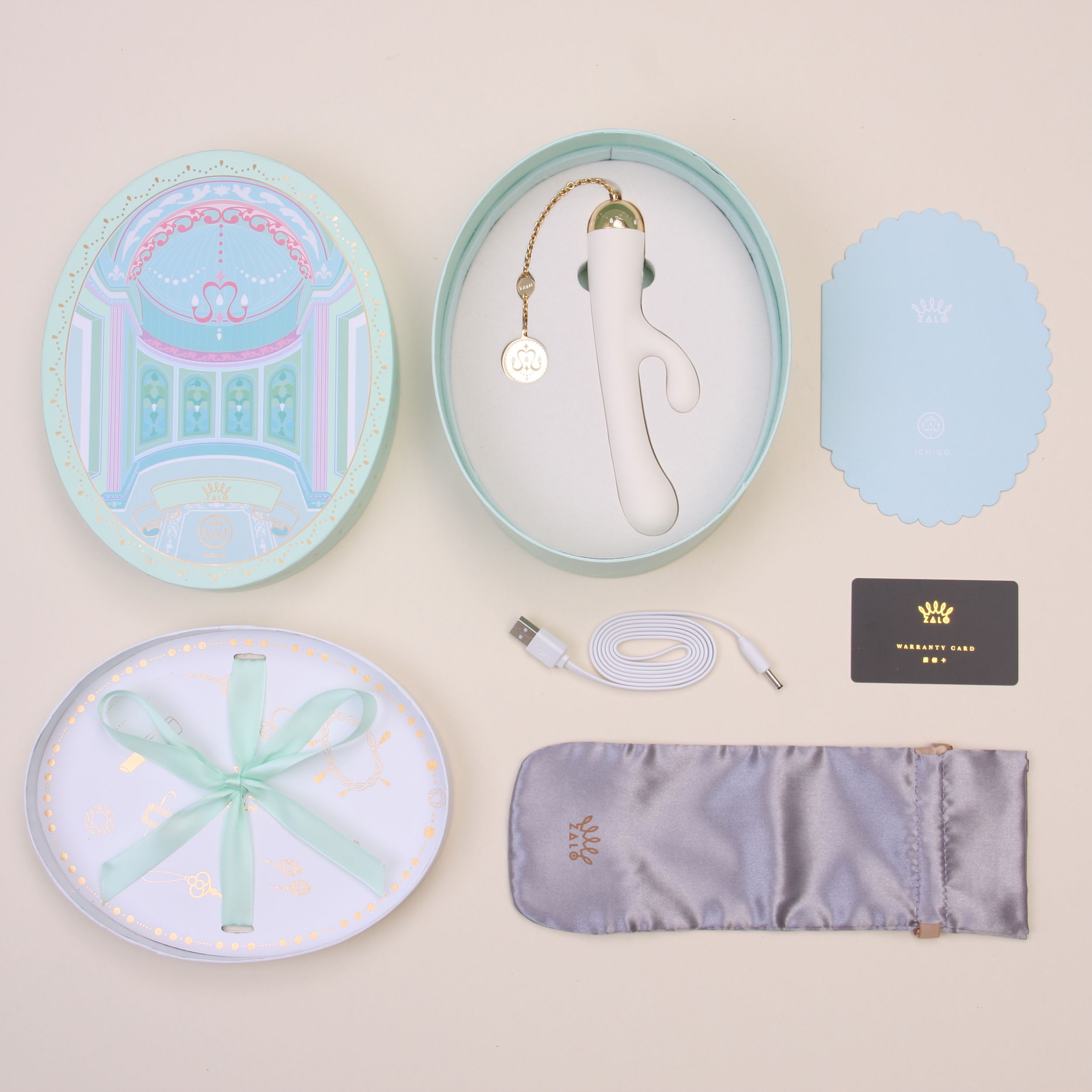 Zalo - Ichigo Rabbit Vibrator Wit