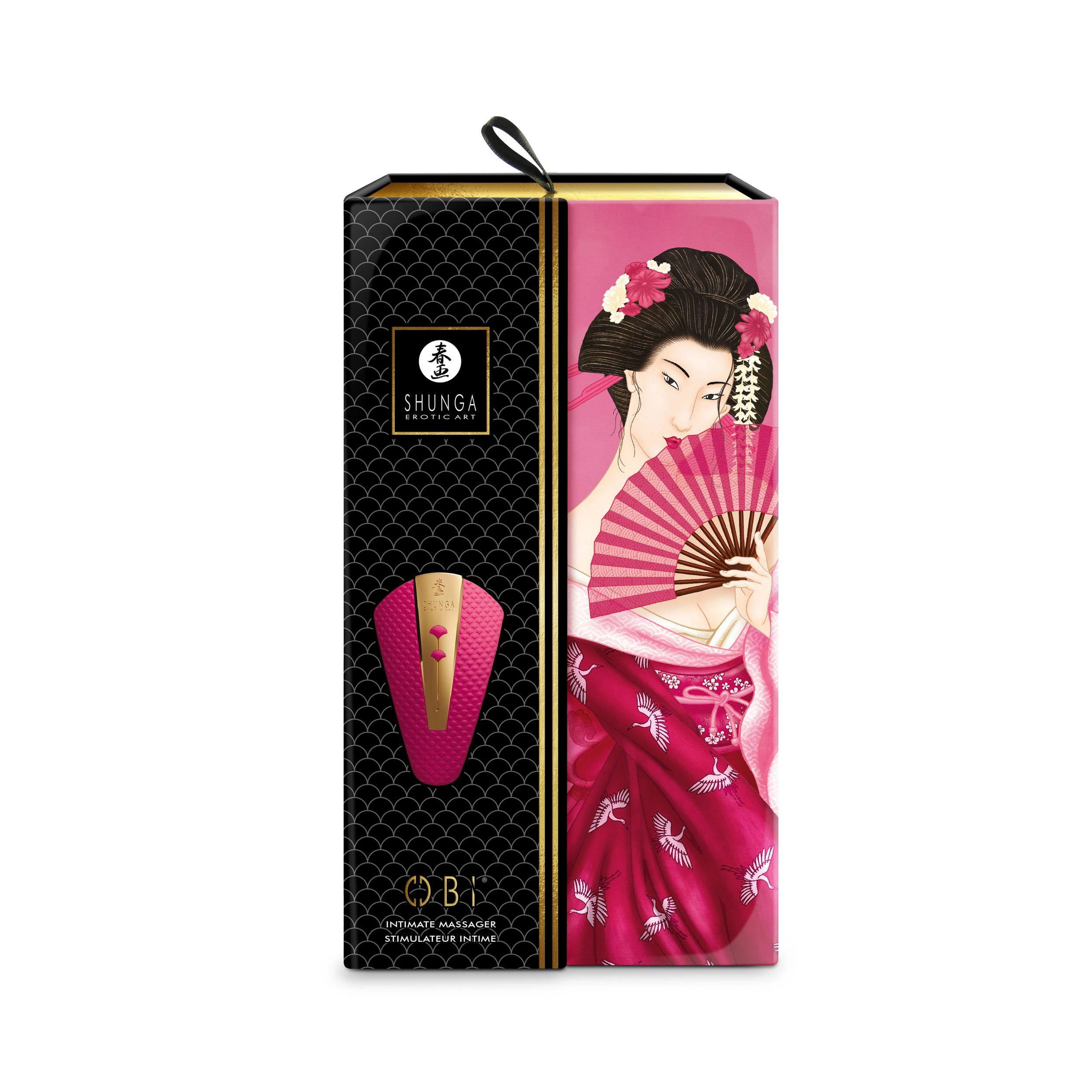 Shunga - Obi Intimate Massager Raspberry