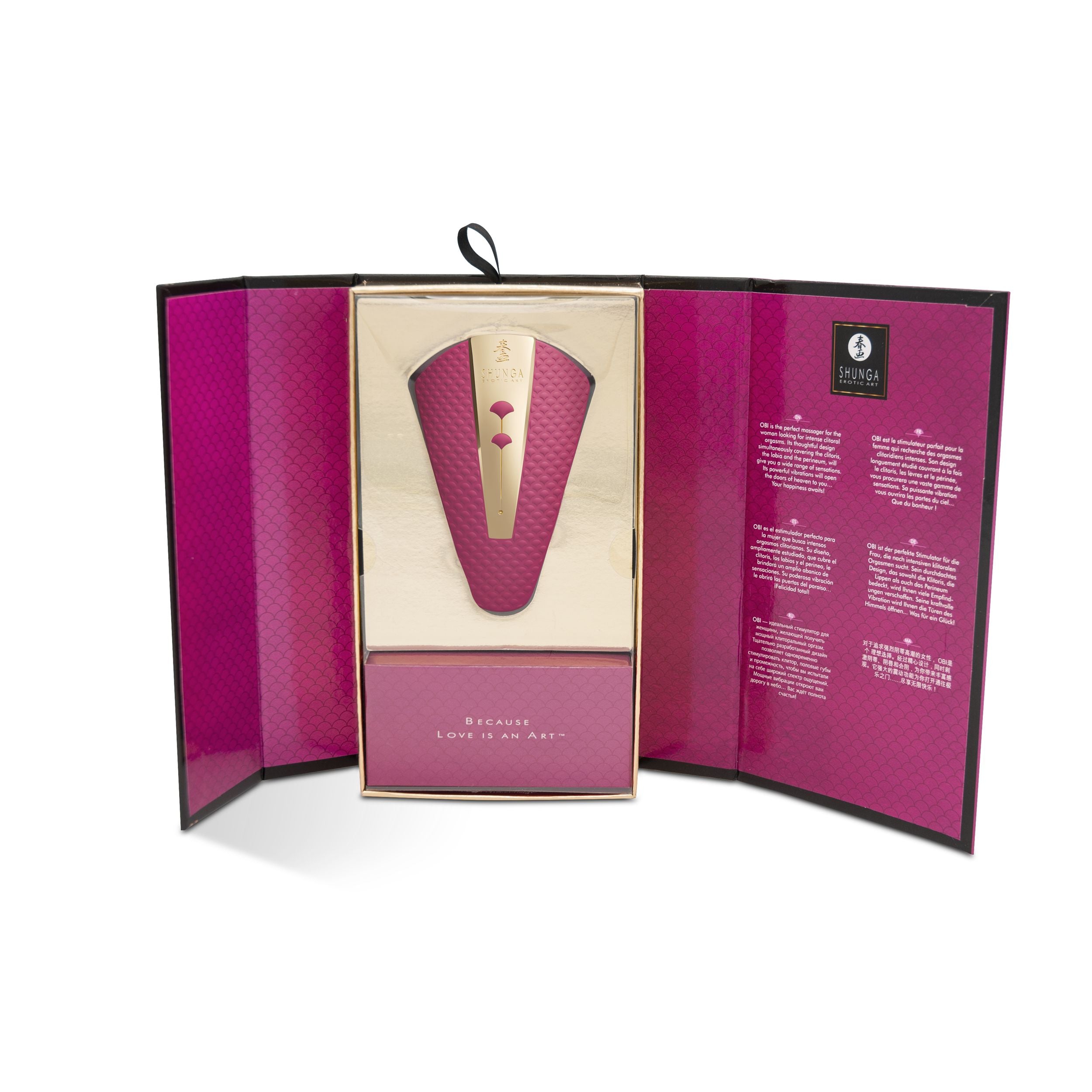 Shunga - Obi Intimate Massager Raspberry