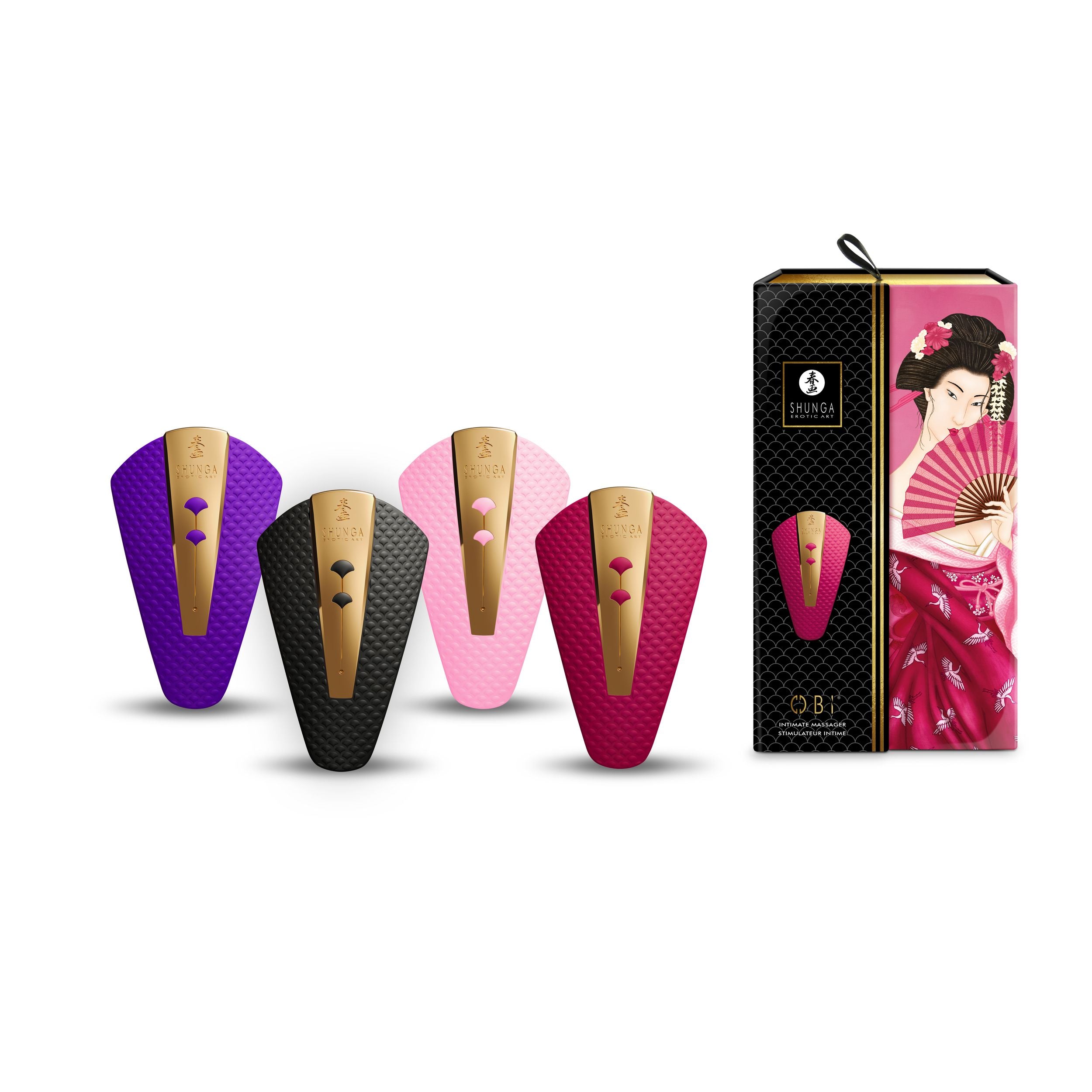 Shunga - Obi Intimate Massager Raspberry