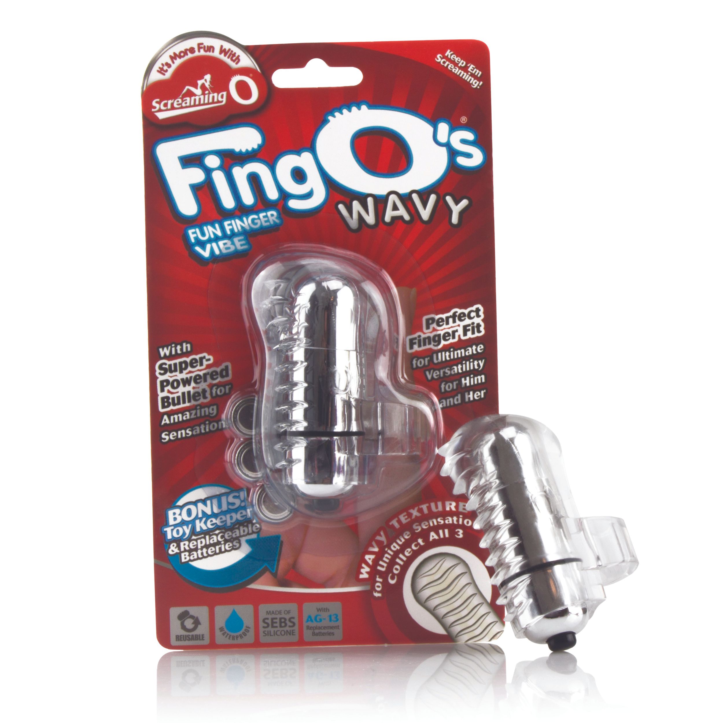 The Screaming O - The FingO Wavy Transparant