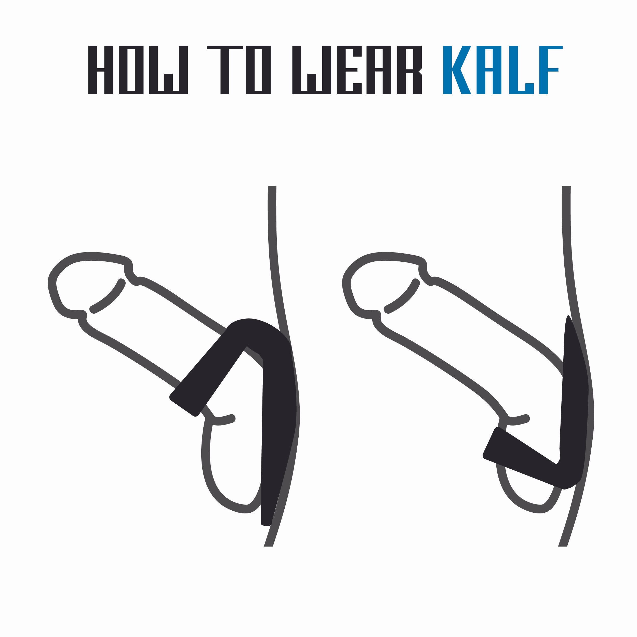 Velv'Or - Rooster Kalf Cat Shaped Cock Ring Design