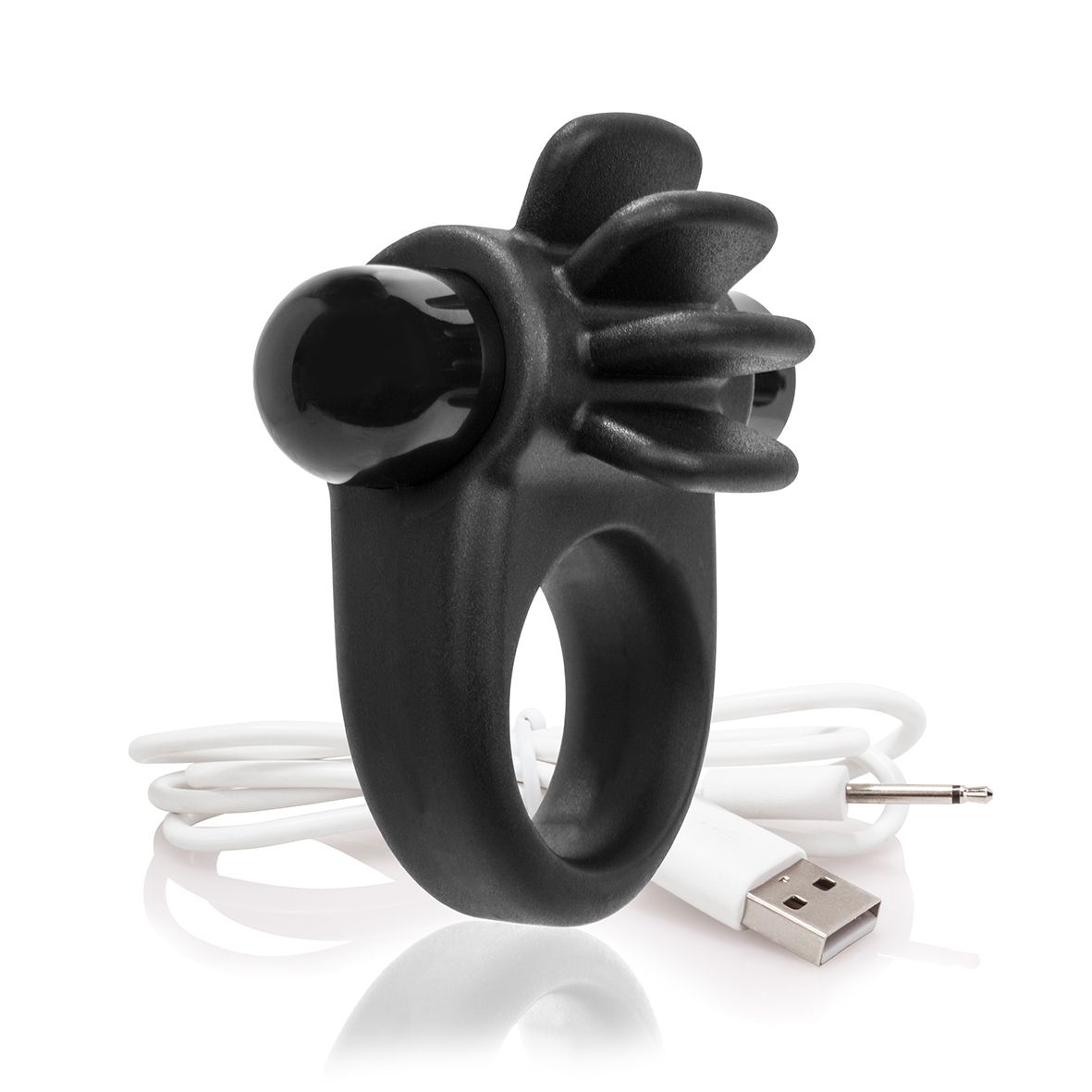 The Screaming O - Charged Skooch Ring Zwart