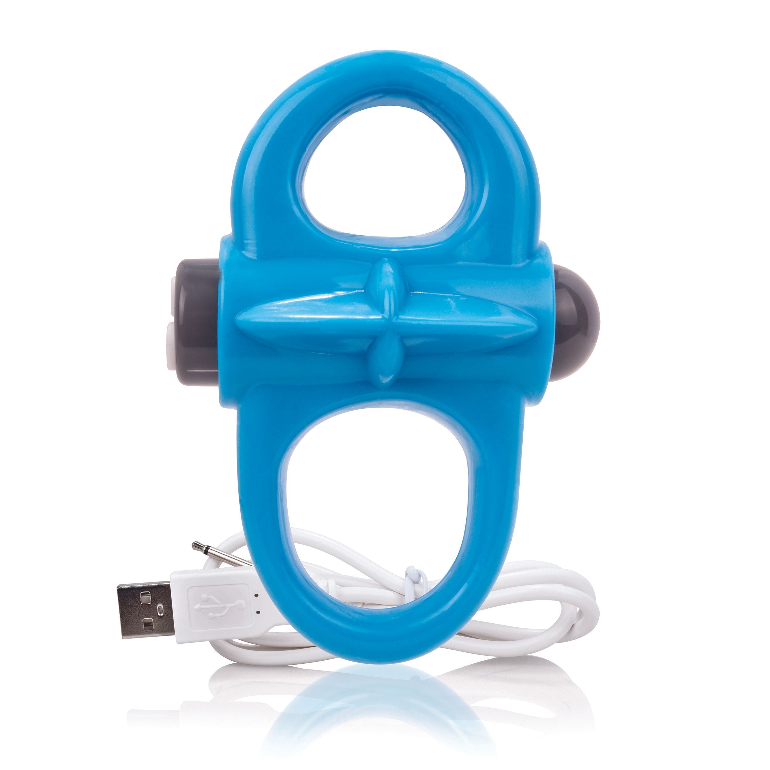 The Screaming O - Charged Yoga Vibe Ring Blauw