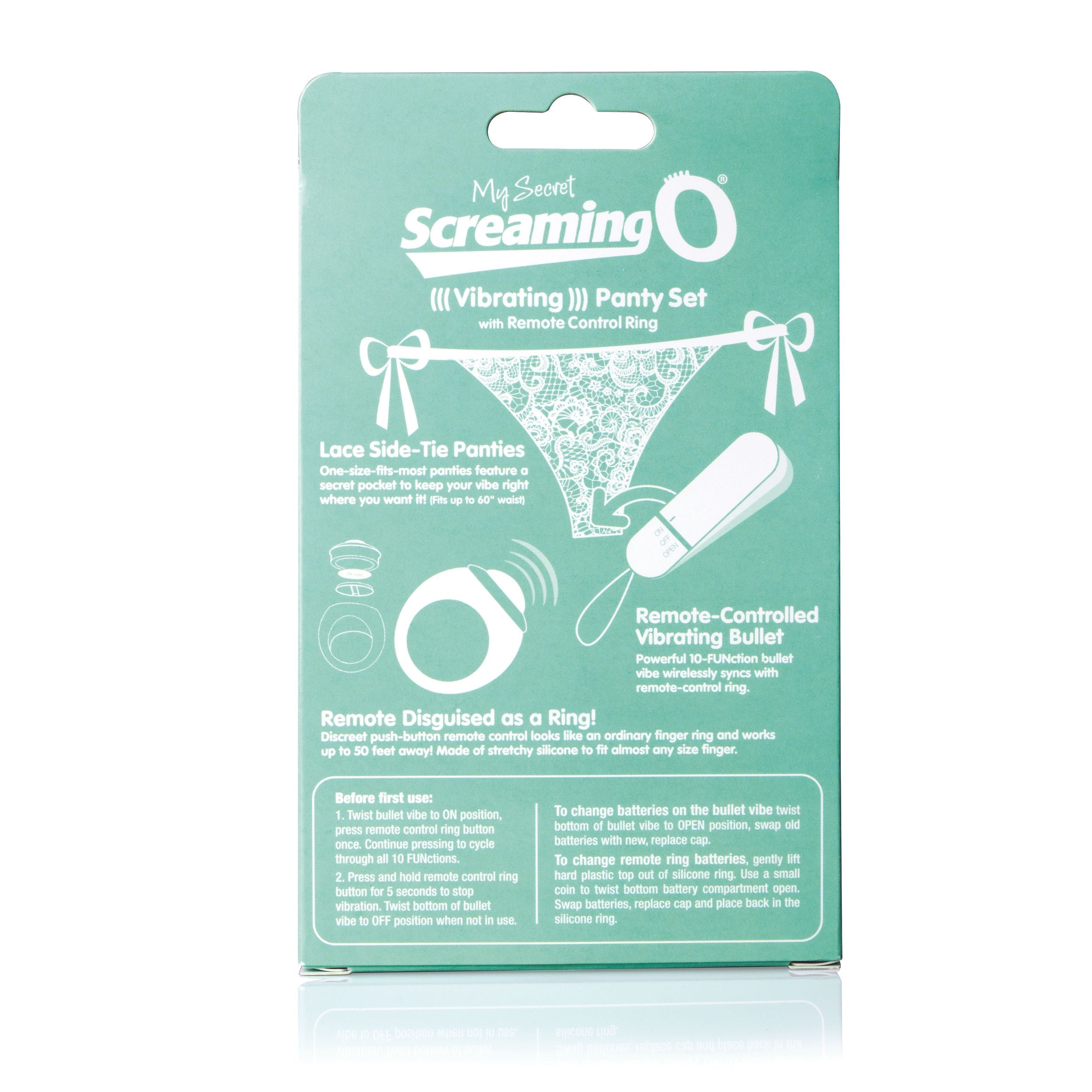 The Screaming O - Remote Control Panty Vibe Wit