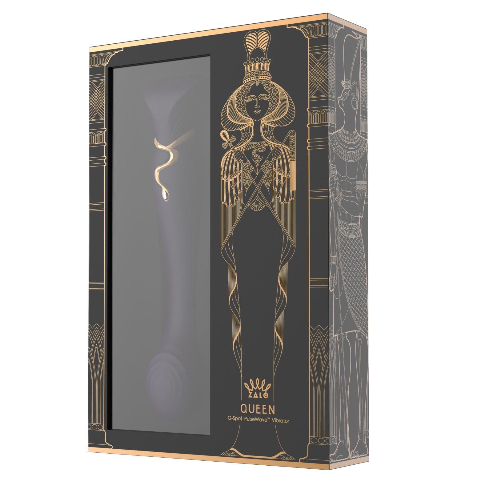 Zalo - Queen Set G-Spot Pulsewave Vibrator Paars