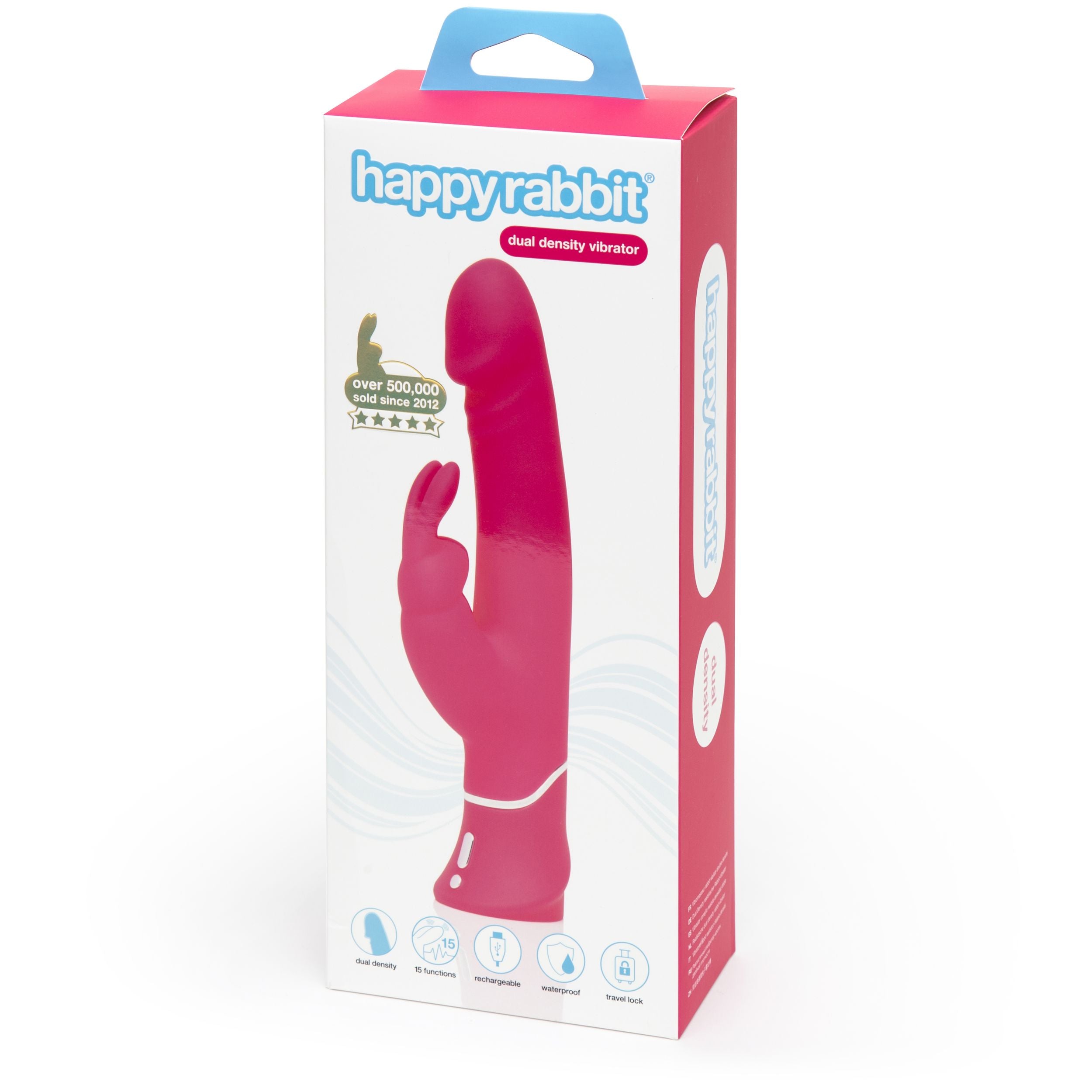Happy Rabbit – Realistische Rabbit Vibrator – Roze